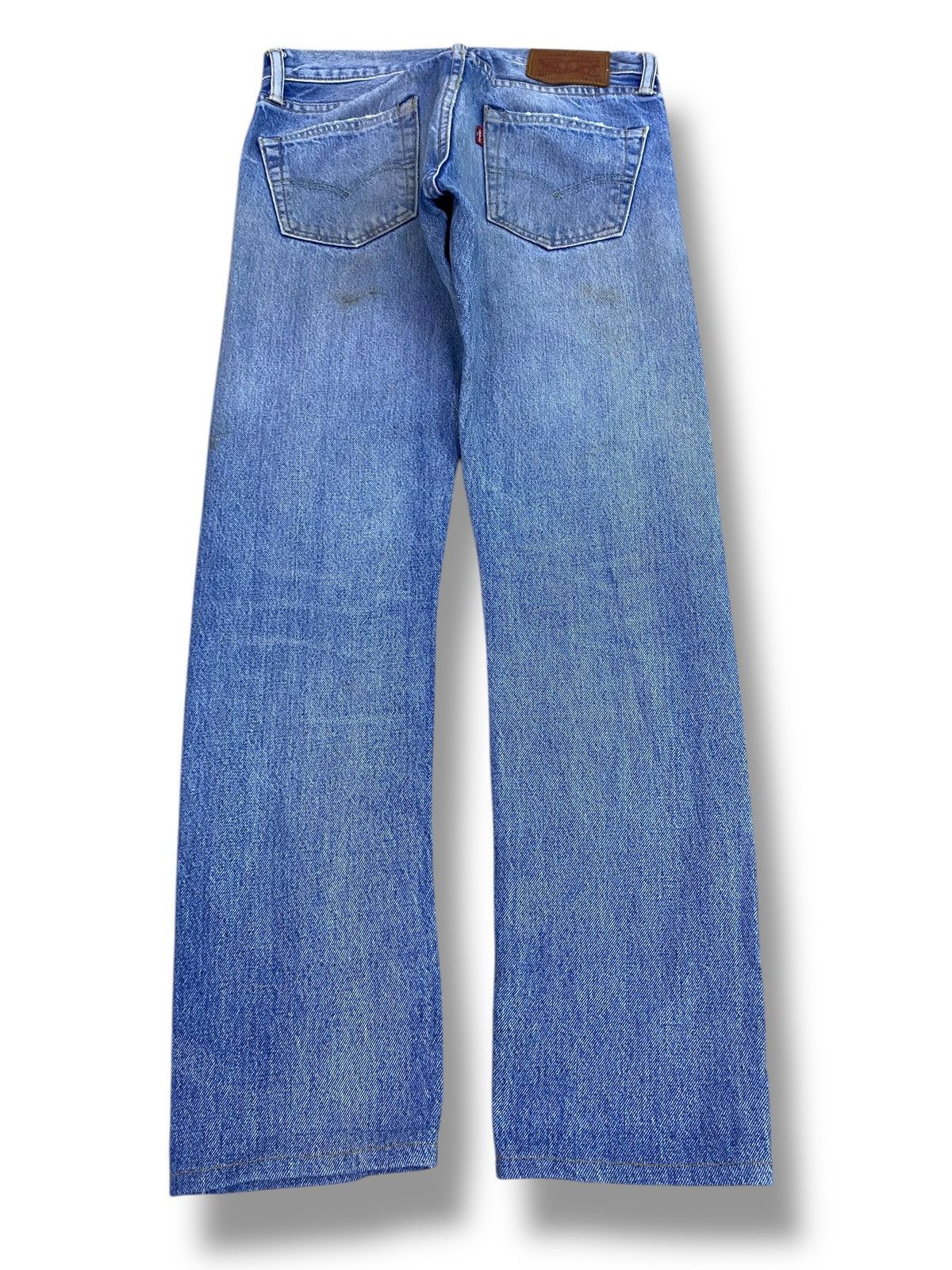 Levi's Vintage Levi’s Ripped Faded Wash Style Selvedge Jeans Size US 30 / EU 46 - 3 Thumbnail