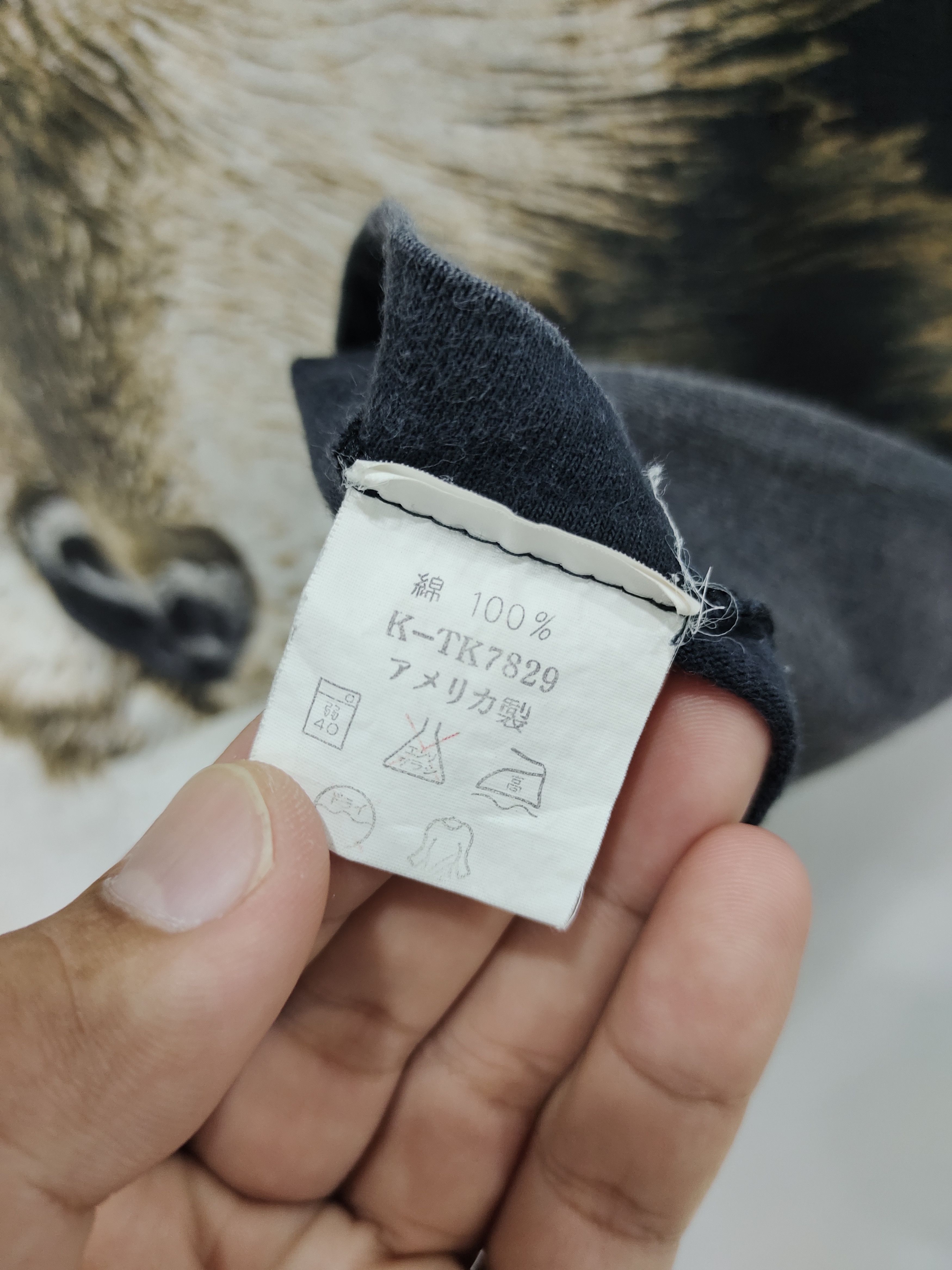 Vintage Vintage Wolf Wildlife OVP Tees Size US M / EU 48-50 / 2 - 6 Thumbnail