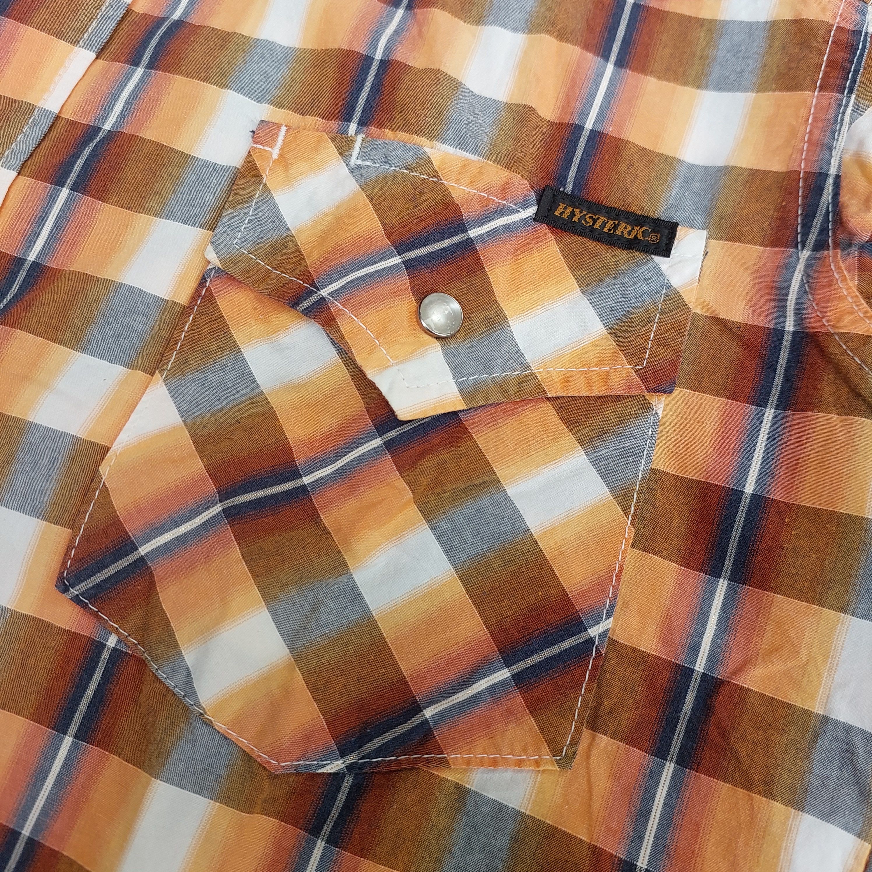 Hysteric Glamour Hysteric Glamour Plaid pearl button L/s shirt Size US M / EU 48-50 / 2 - 3 Thumbnail
