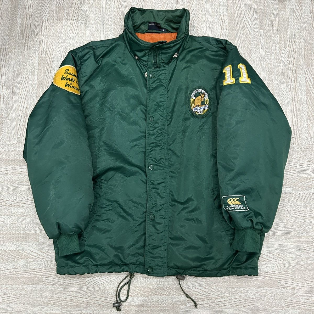 Canterbury of New Zealand × Vintage Vintage Australia Rugby Wallabies Canterbury Jacket Size US L / EU 52-54 / 3 - 3 Thumbnail