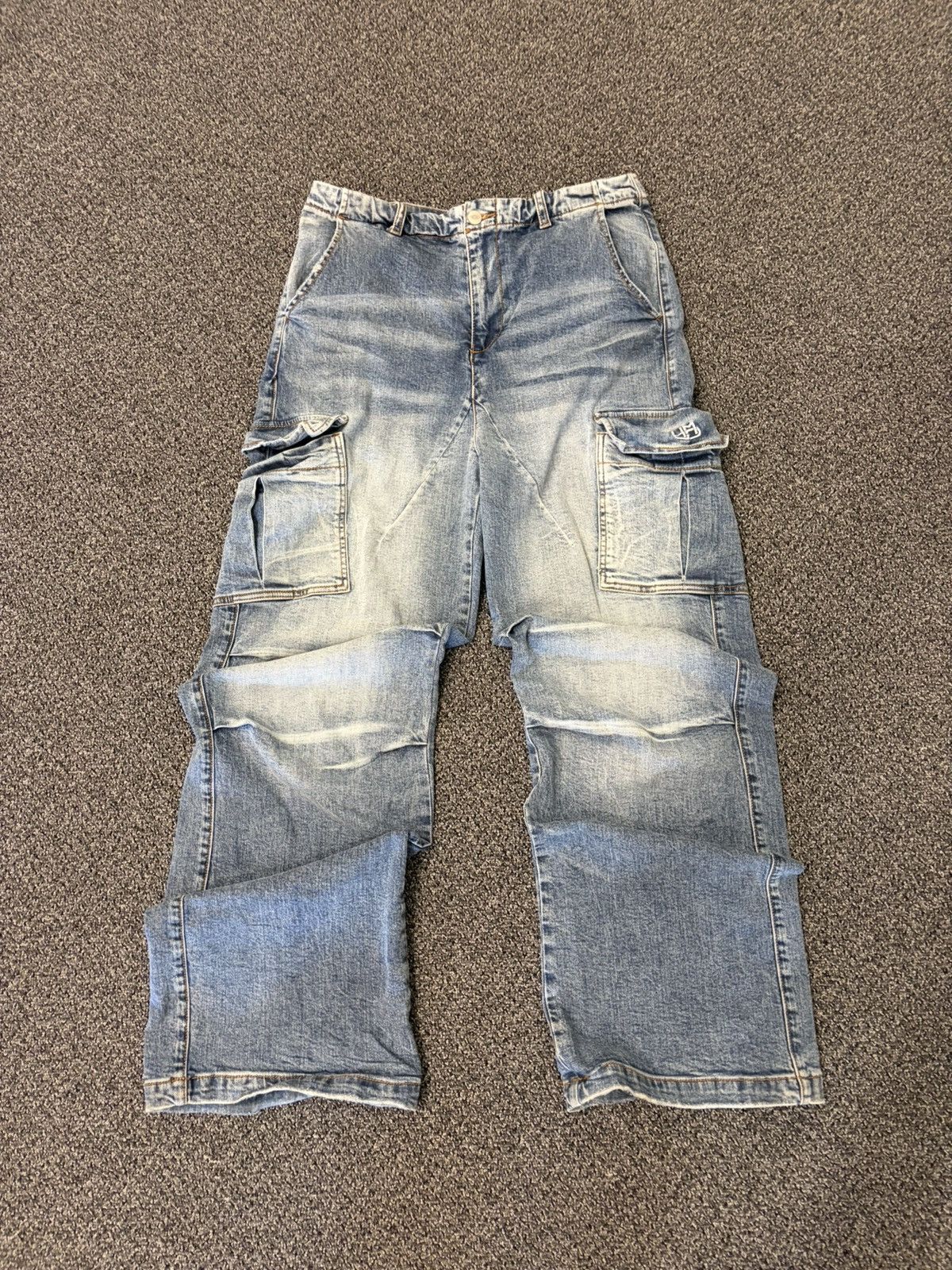 HMDD HMDD Denim Cargo Pants Size US 30 / EU 46 - 1 Thumbnail