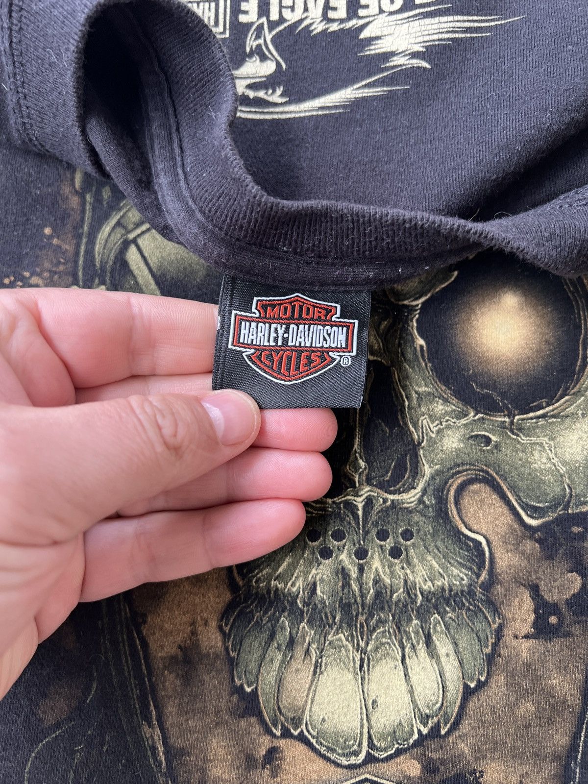 Harley Davidson Harley Davidson Motor Cycles Tee Size US XL / EU 56 / 4 - 4 Thumbnail