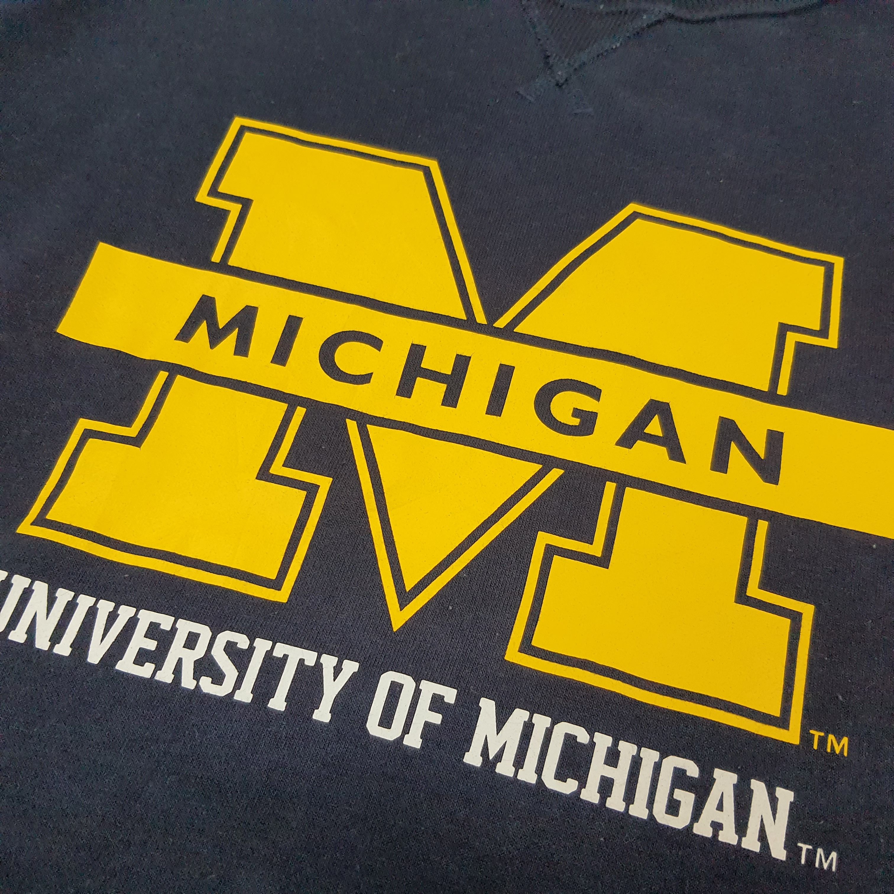 Vintage Vintage Michigan University Sweatshirt C266N3 Size US M / EU 48-50 / 2 - 2 Thumbnail