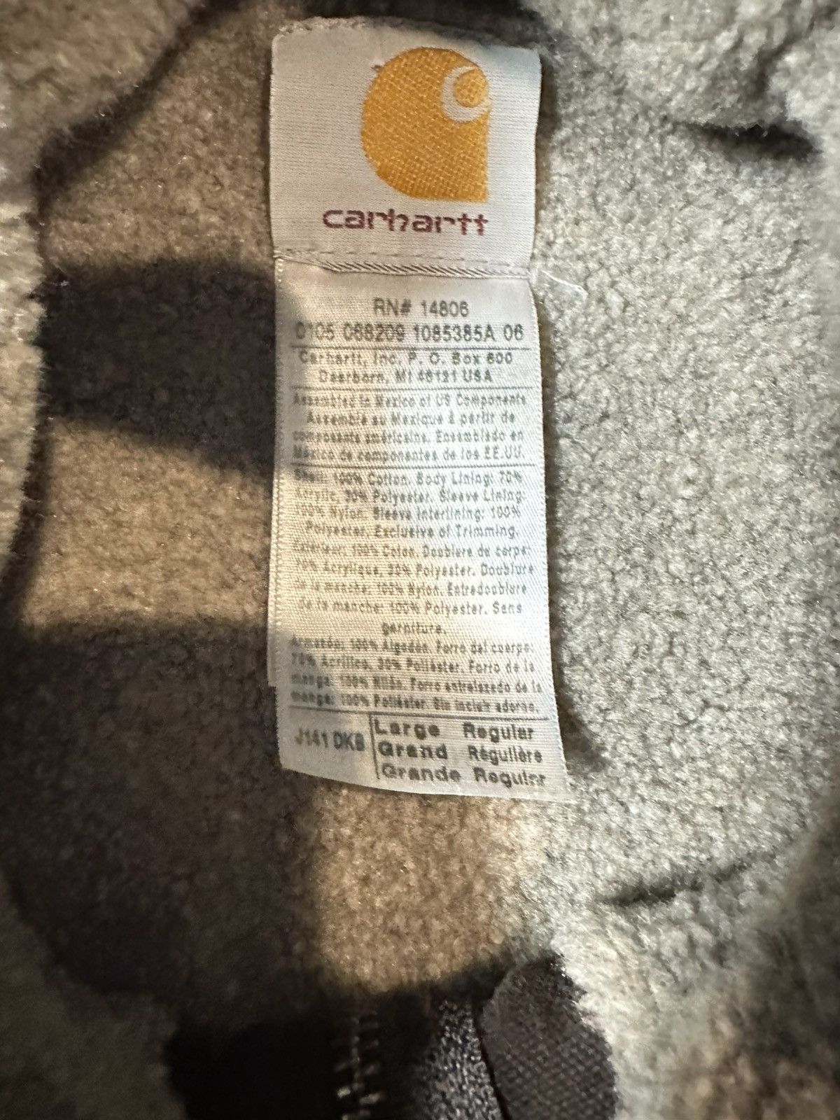 Carhartt Brown Carhartt Jacket Size US L / EU 52-54 / 3 - 3 Thumbnail