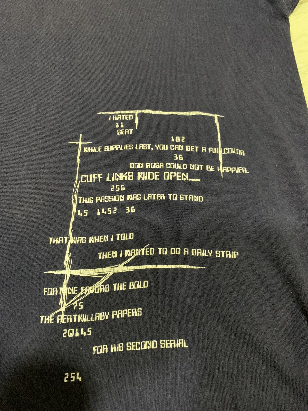 Vintage Vintage Poem Long Sleeve Tee Size US M / EU 48-50 / 2 - 6 Thumbnail