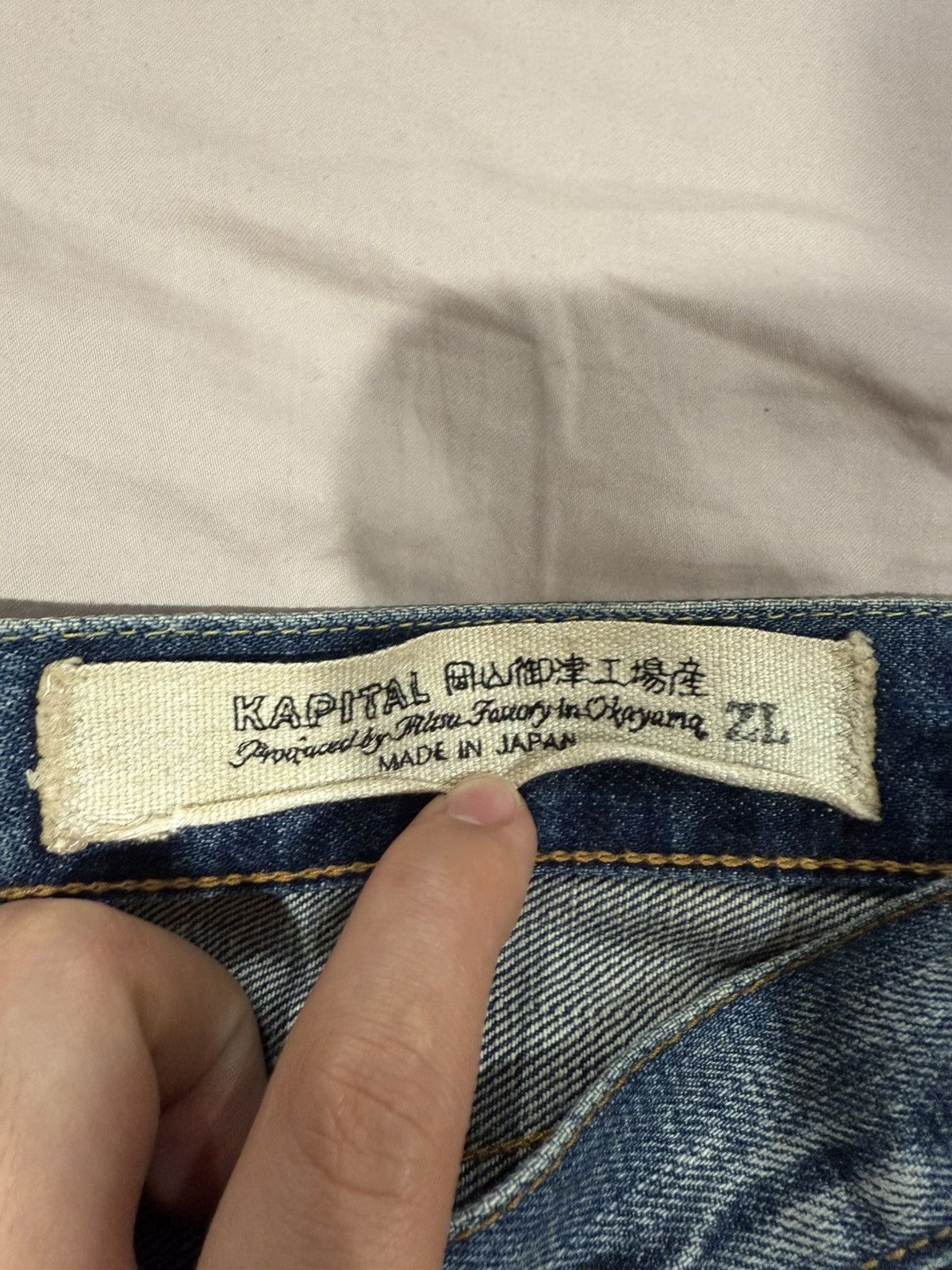 Kapital Kapital Zimbabwe Straight-Leg Jeans Size US 38 / EU 54 - 3 Thumbnail