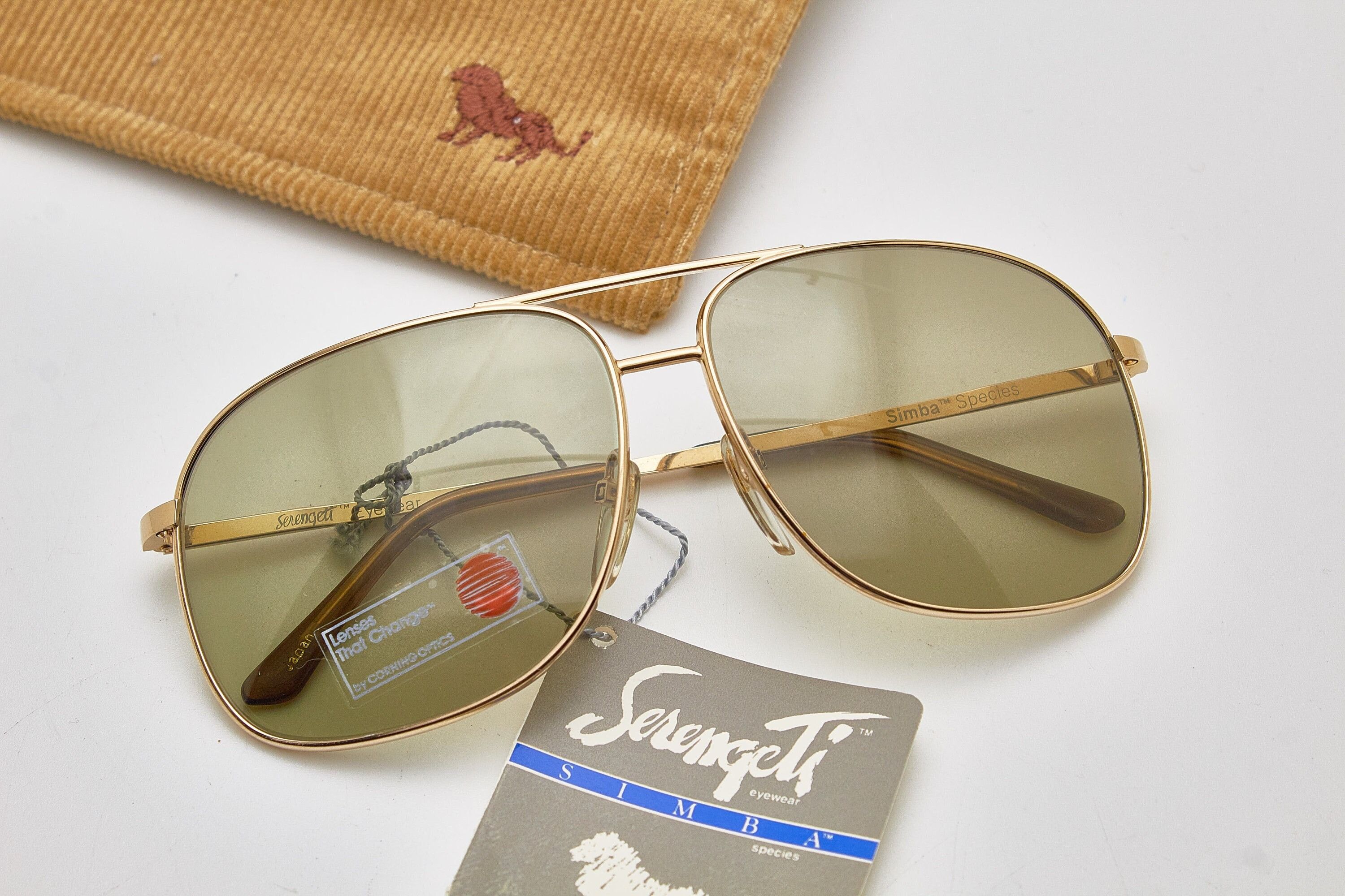 Serengeti SERENGETI quiet luxury 80s oversized gold thin metal specs Size ONE SIZE - 2 Thumbnail