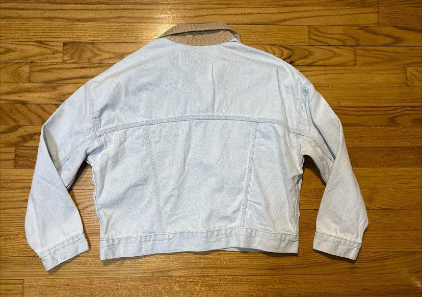 Levi's Levi's Ex-Boyfriend Corduroy-Collar Denim Trucker Sz M new Size M / US 6-8 / IT 42-44 - 4 Thumbnail