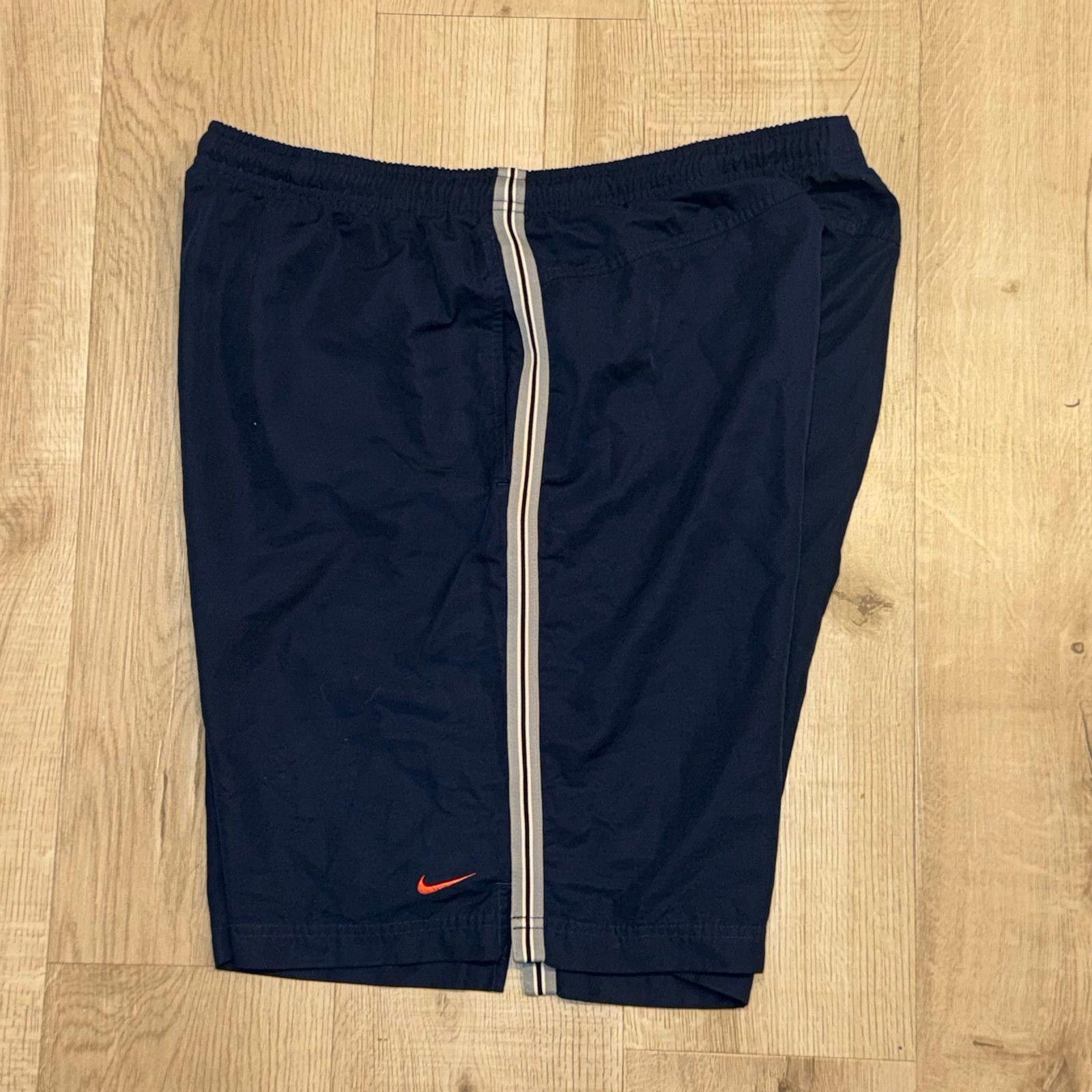 Nike Nike Grey Tag Orange Swoosh Shorts Mens XL Y2K 90s Rare Size US 36 / EU 52 - 1 Thumbnail