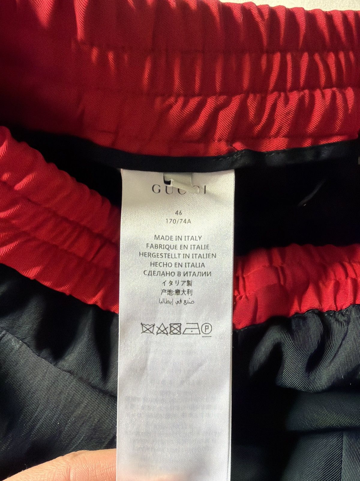 Gucci Gucci Pants Black w/ Web Stripe Logo Size US 32 / EU 48 - 7 Thumbnail