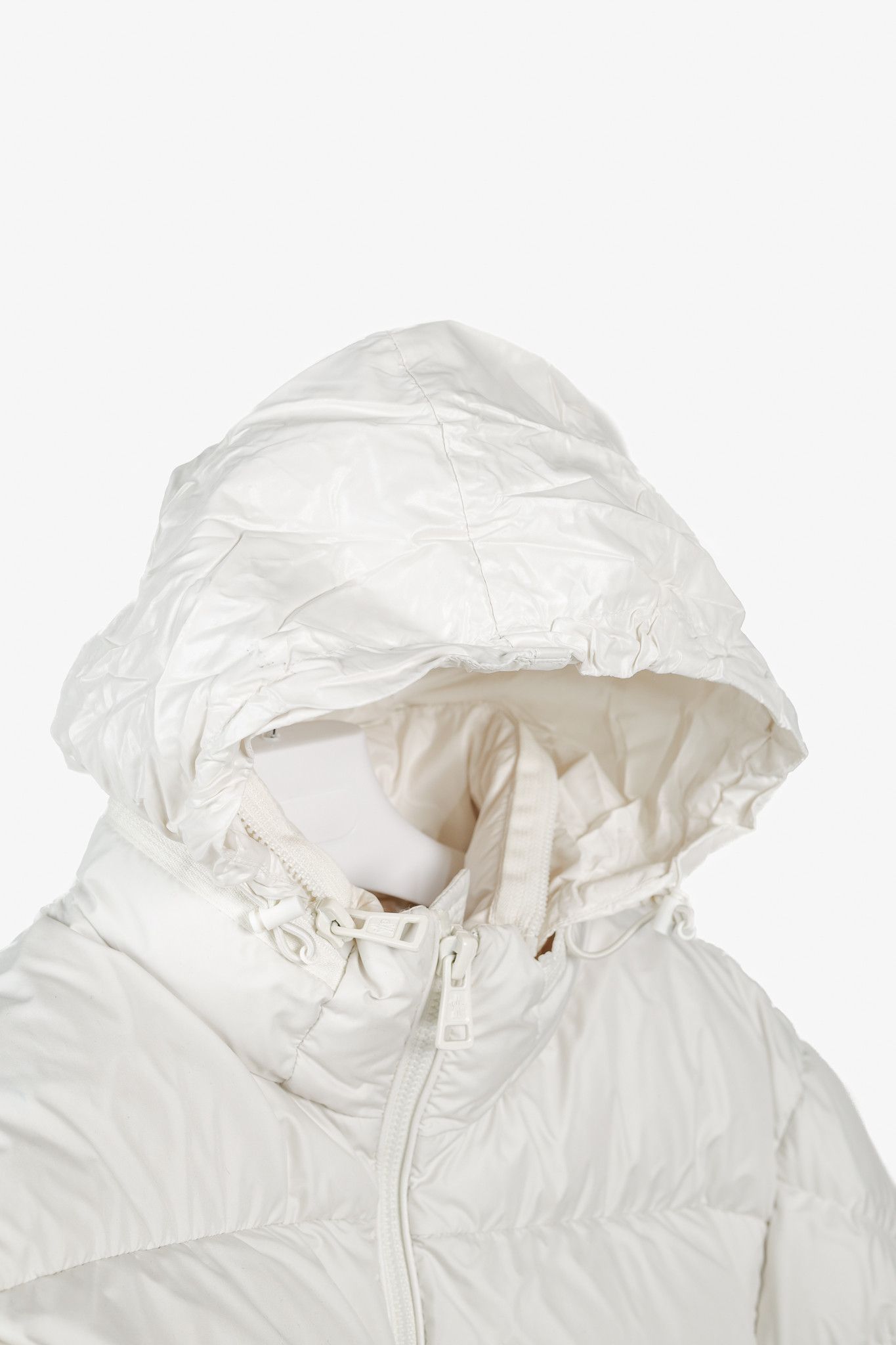 Moncler Moncler Genius Akishima White Quilted Down Jacket Size US M / EU 48-50 / 2 - 11 Thumbnail