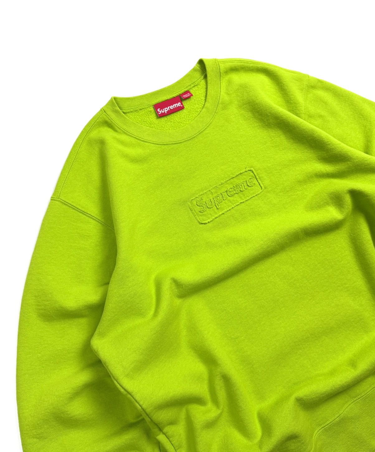 Supreme Supreme Shrek Green Box Logo Crewneck Sweatshirt Streetwear Size US L / EU 52-54 / 3 - 4 Thumbnail