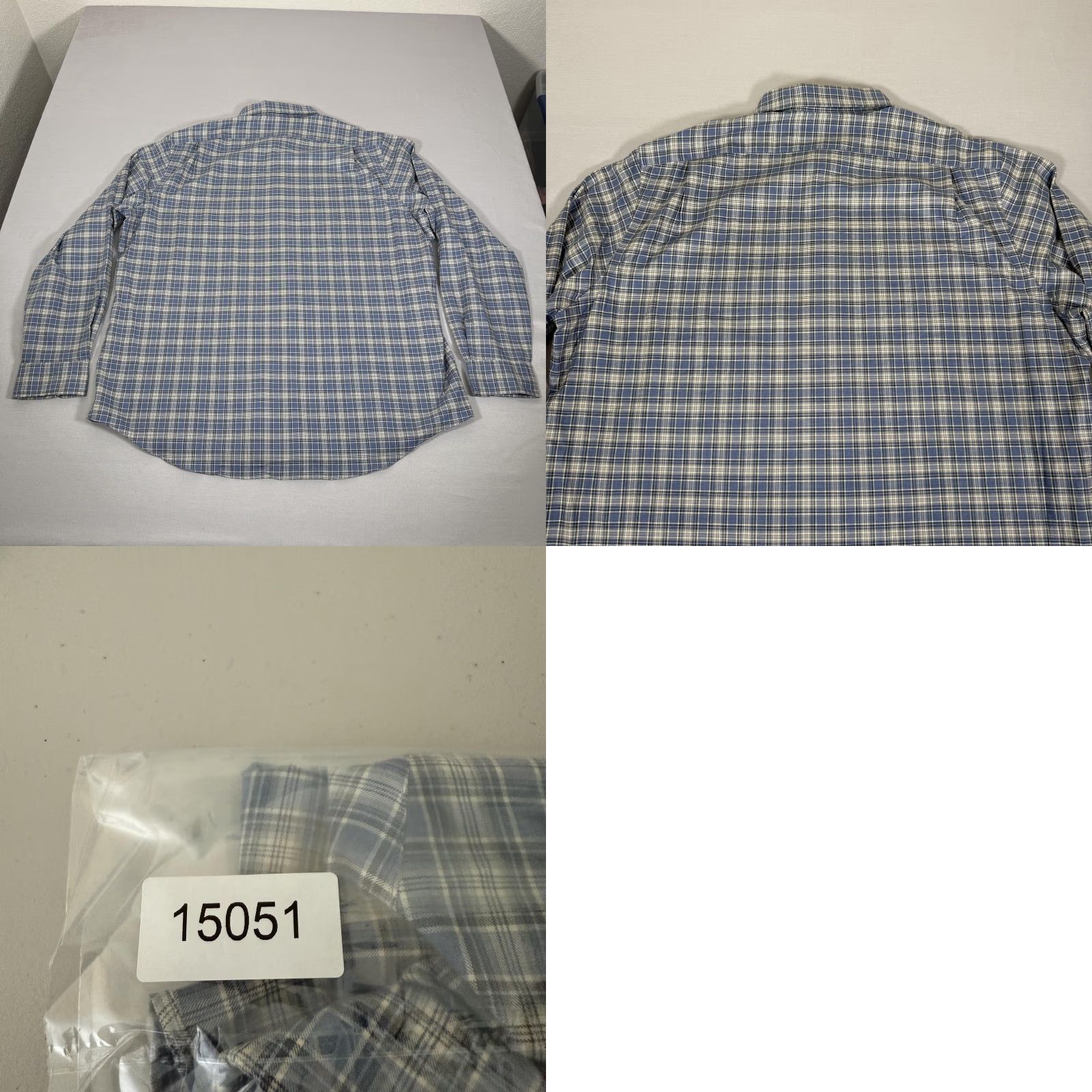 Polo Ralph Lauren Polo Ralph Lauren Shirt Mens 2XL Blue Plaid Button Down Long Sleeve Cotton Pony Size US XXL / EU 58 / 5 - 9 Thumbnail