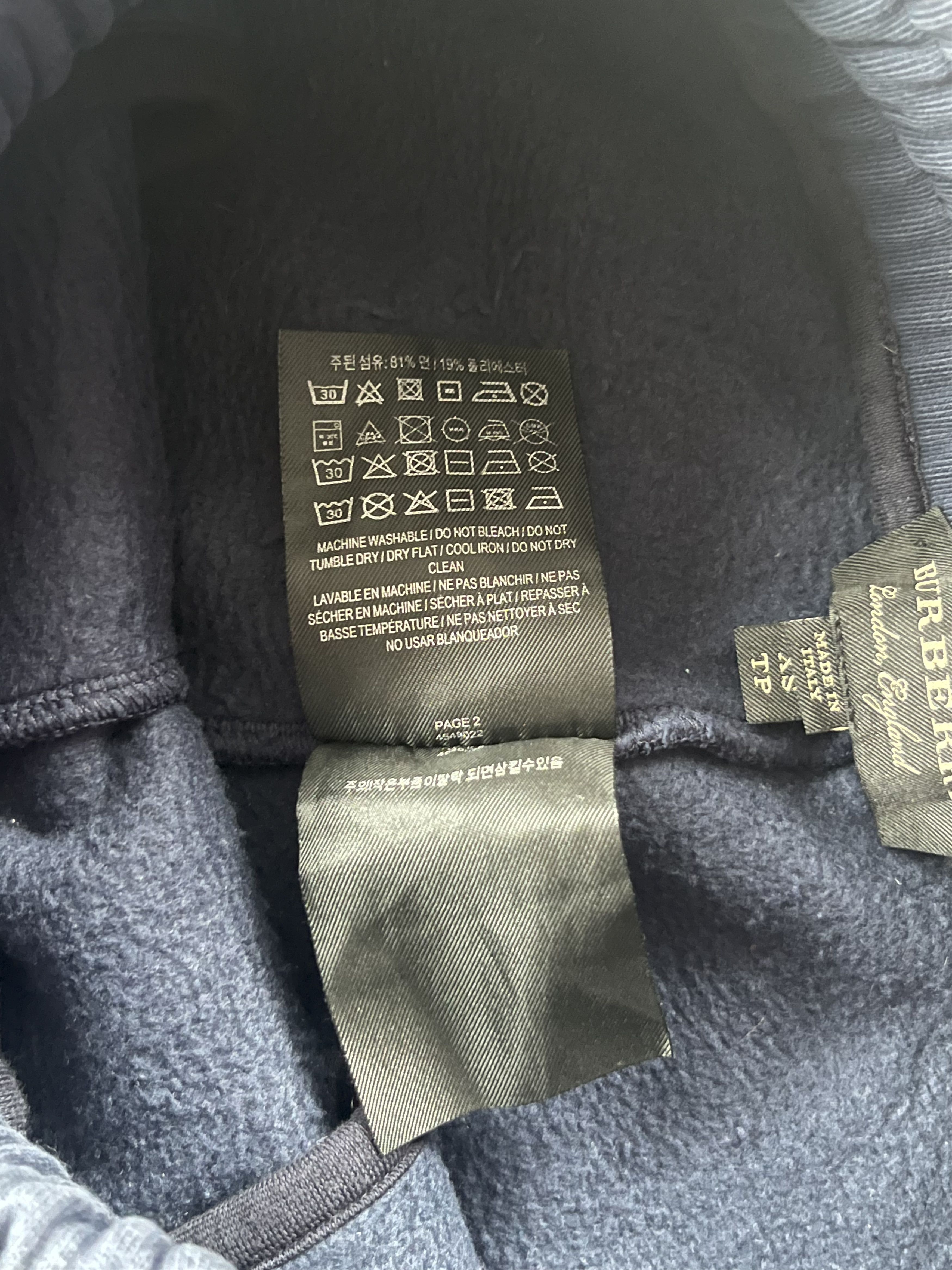Vintage Luxury Pants Burberry Archive Crest Tracksuit