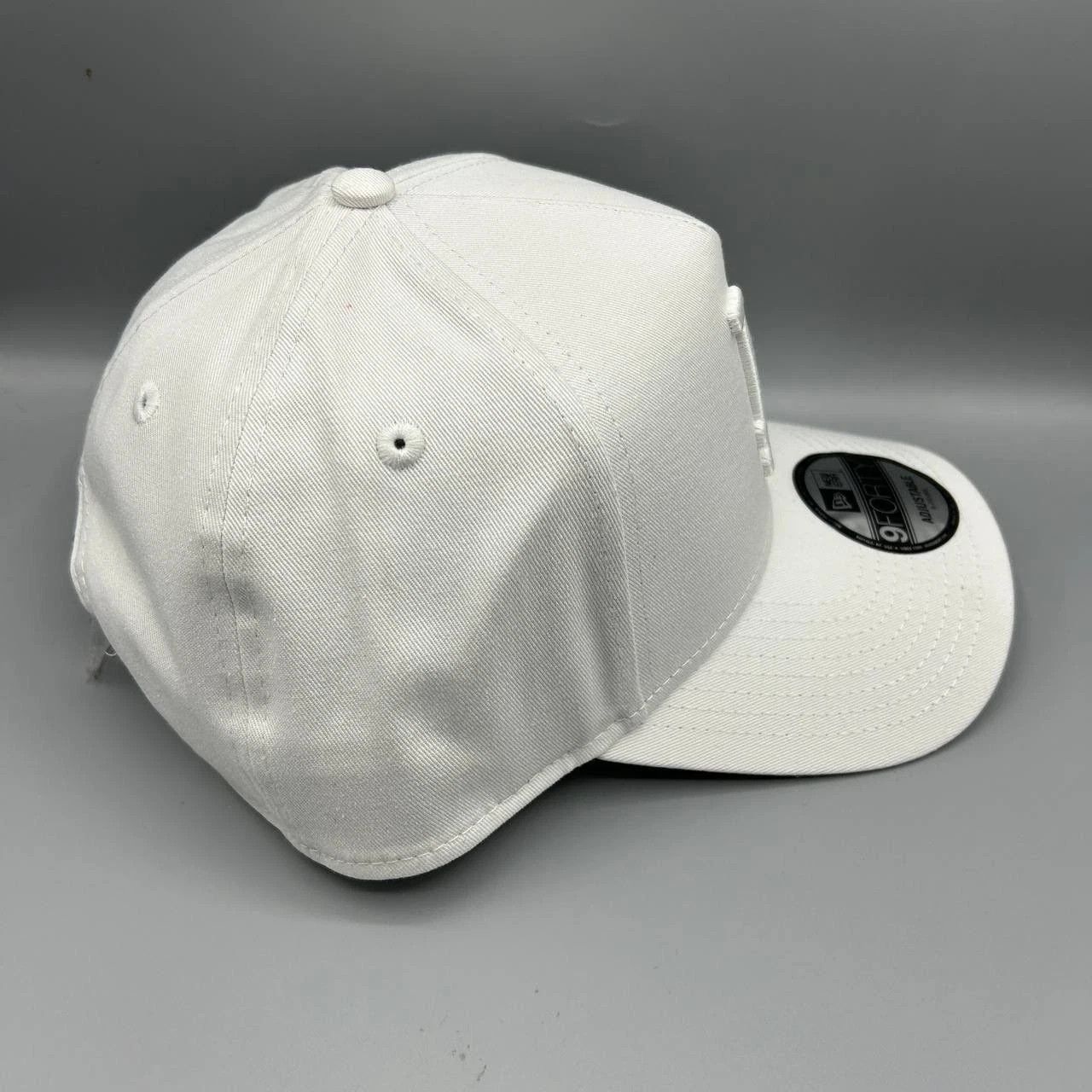 New Era Los Angeles LA Dodgers Hat Men White Snap Back Cap Cotton Size ONE SIZE - 3 Thumbnail