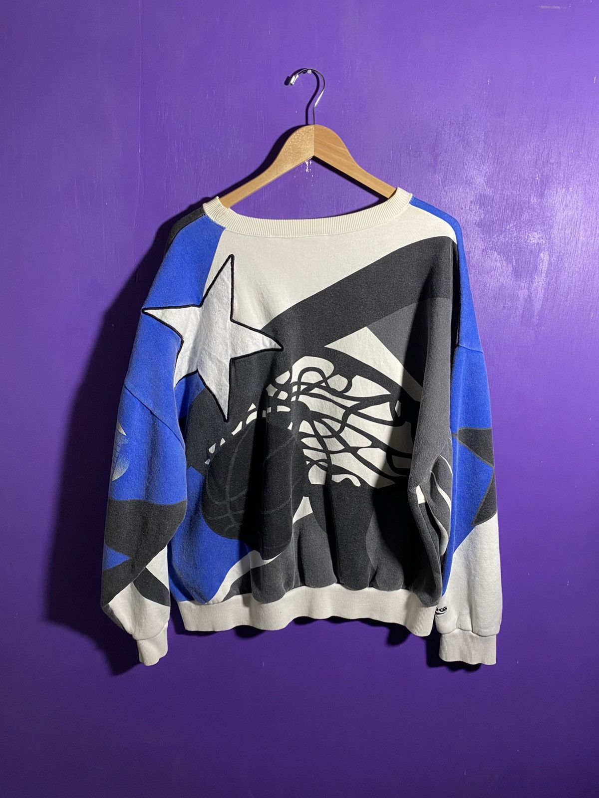 Reebok × Vintage Vintage 90s Reebok SHAQ Orlando magic crewneck Size US XXL / EU 58 / 5 - 2 Thumbnail