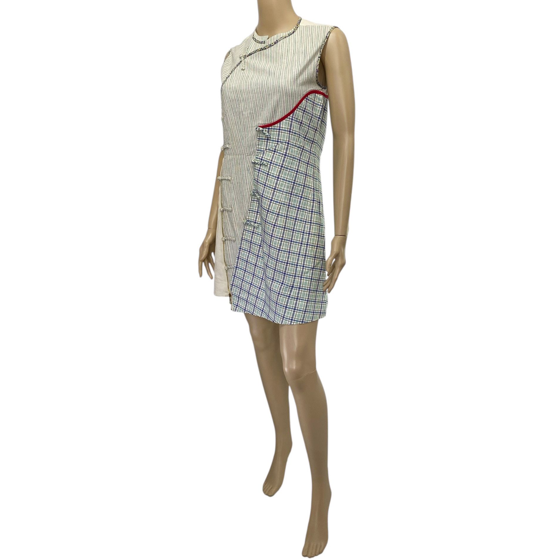 Vivienne Tam Deconstructed Cheongsham Dress Size XS / US 0-2 / IT 36-38 - 5 Thumbnail