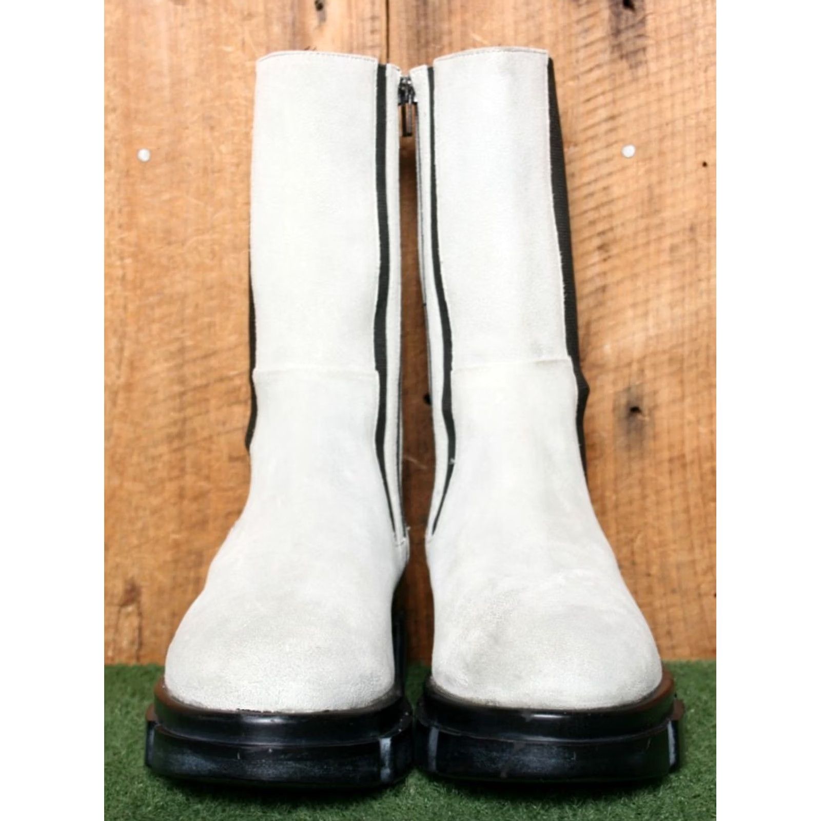 Free People FREE PEOPLE Brooks Mist Gray Suede Chelsea Boots EU 41 ≈ US 10.5 Women Shoes Size US 11 / IT 41 - 5 Thumbnail