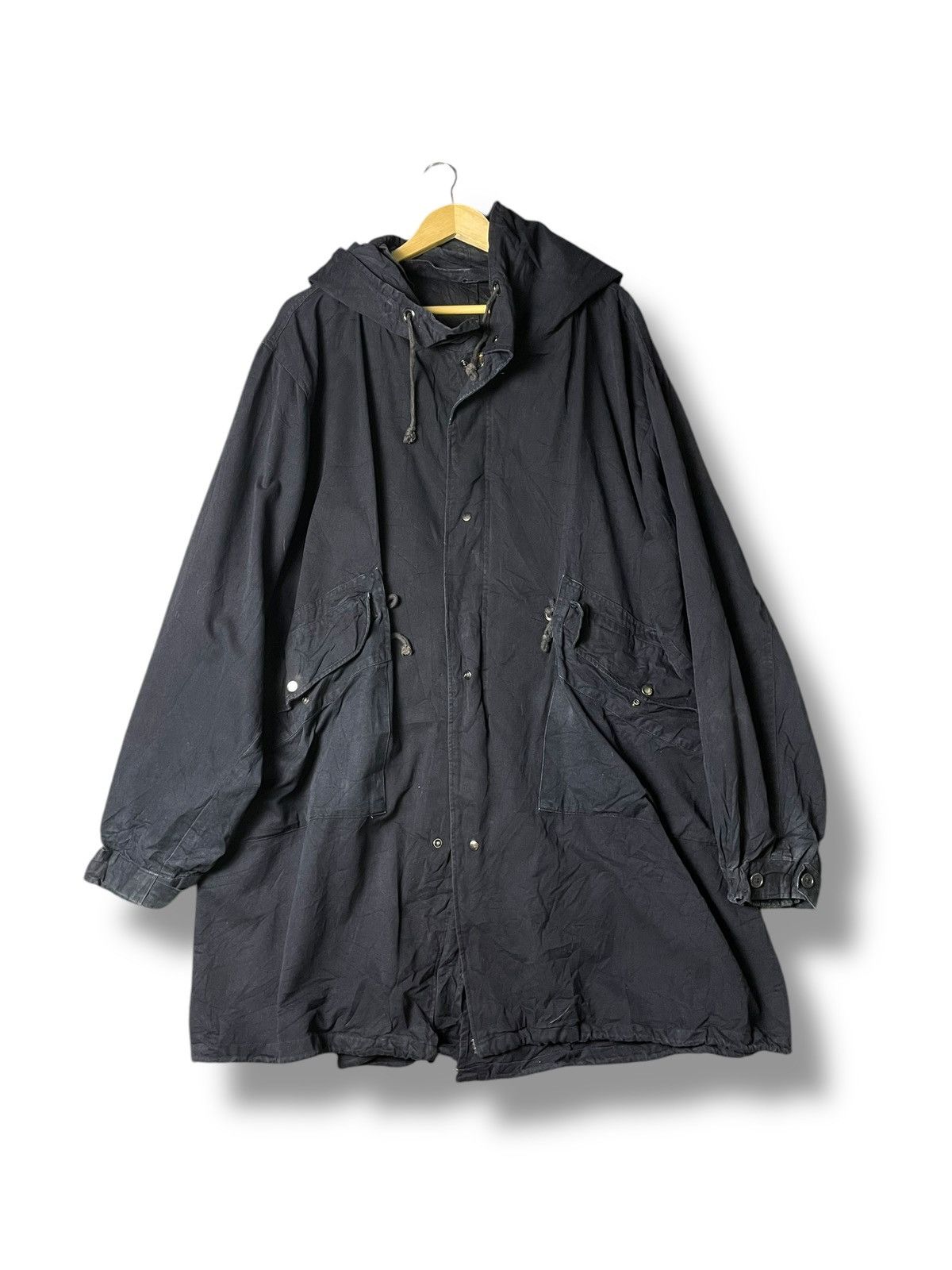 The Unbranded Brand Unbrandred Brand Hooded Long Jacket (60) Size US XXL / EU 58 / 5 - 1 Thumbnail