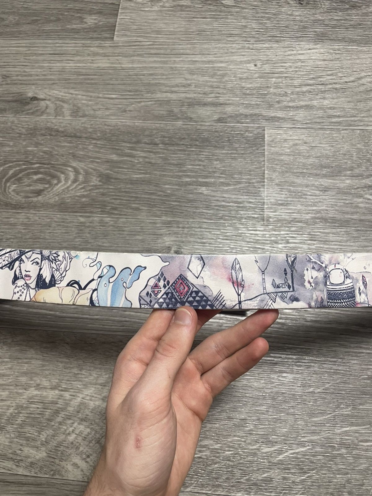 Other Scott Japanese Style Print Y2K Belt Size ONE SIZE - 11 Thumbnail