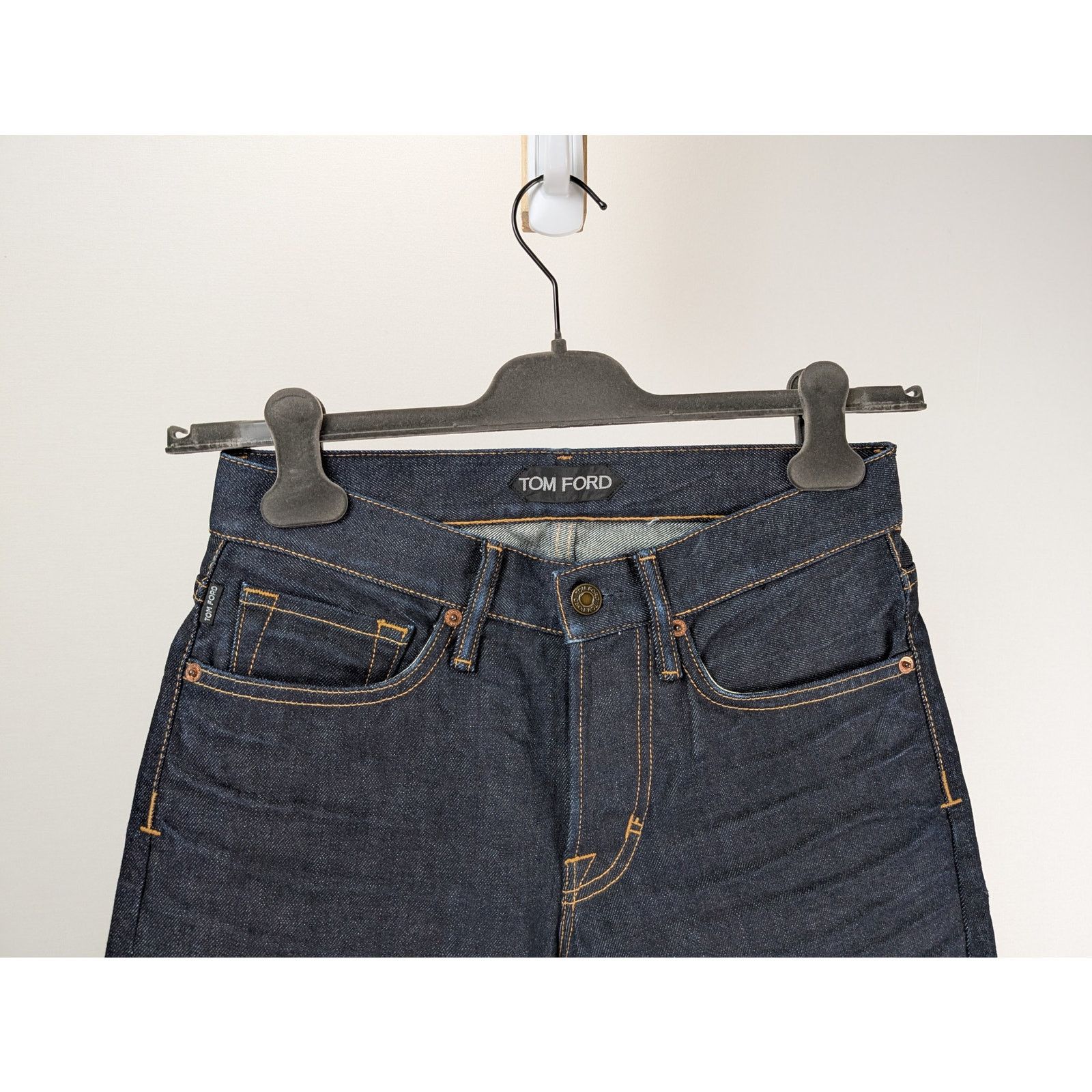 Tom Ford o1rshd1 Q:2 / Straight Denim Jeans in Blue 29 Size US 29 - 3 Thumbnail