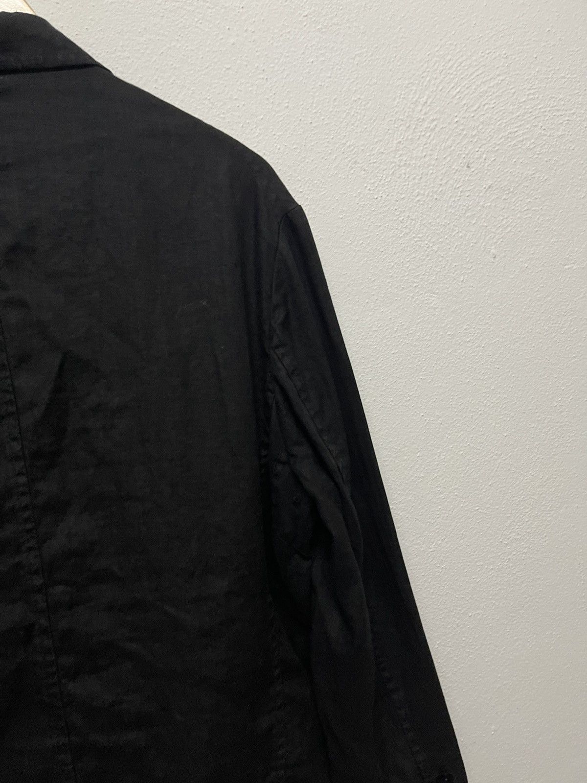 Yohji Yamamoto 80s YOHJI YAMAMOTO LINEN BLAZZER JACKET RARE Size L / US 10 / IT 46 - 21 Thumbnail