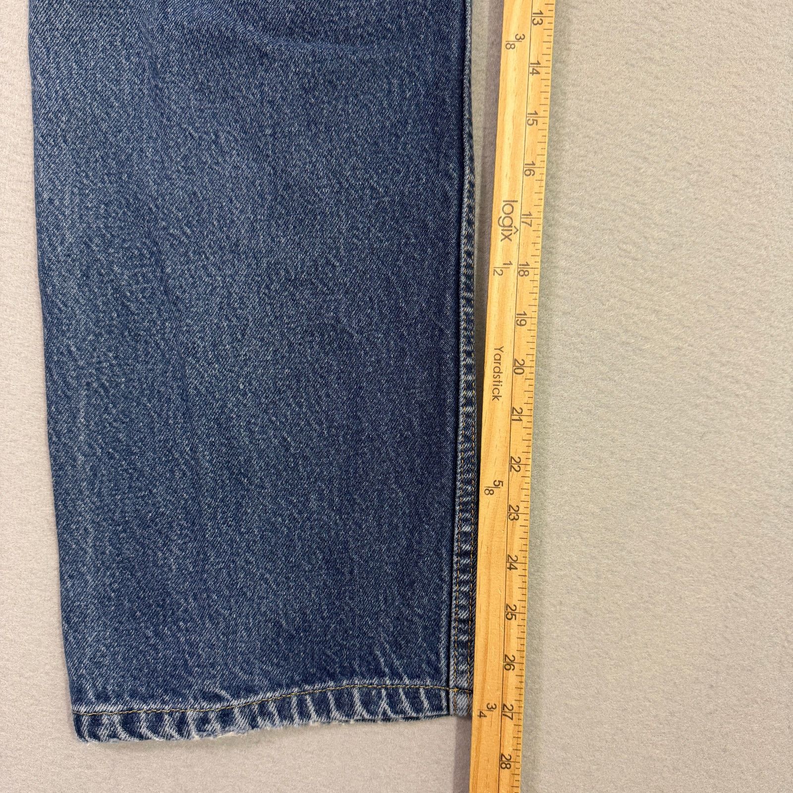 Levi's Vintage Levis 505 Jeans Men 34x29 (Fits 34x27) Blue Straight Size US 34 / EU 50 - 10 Thumbnail