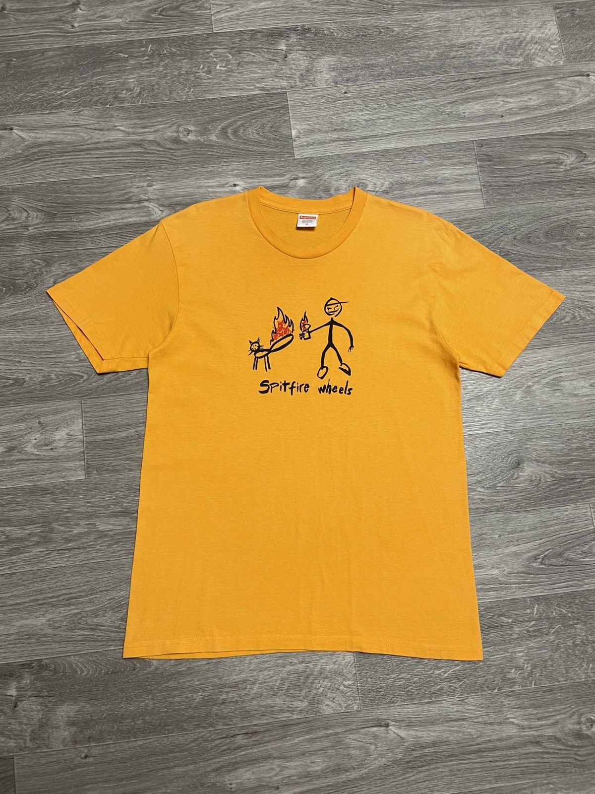 Supreme x Spitfire Fire Cat T-Shirt