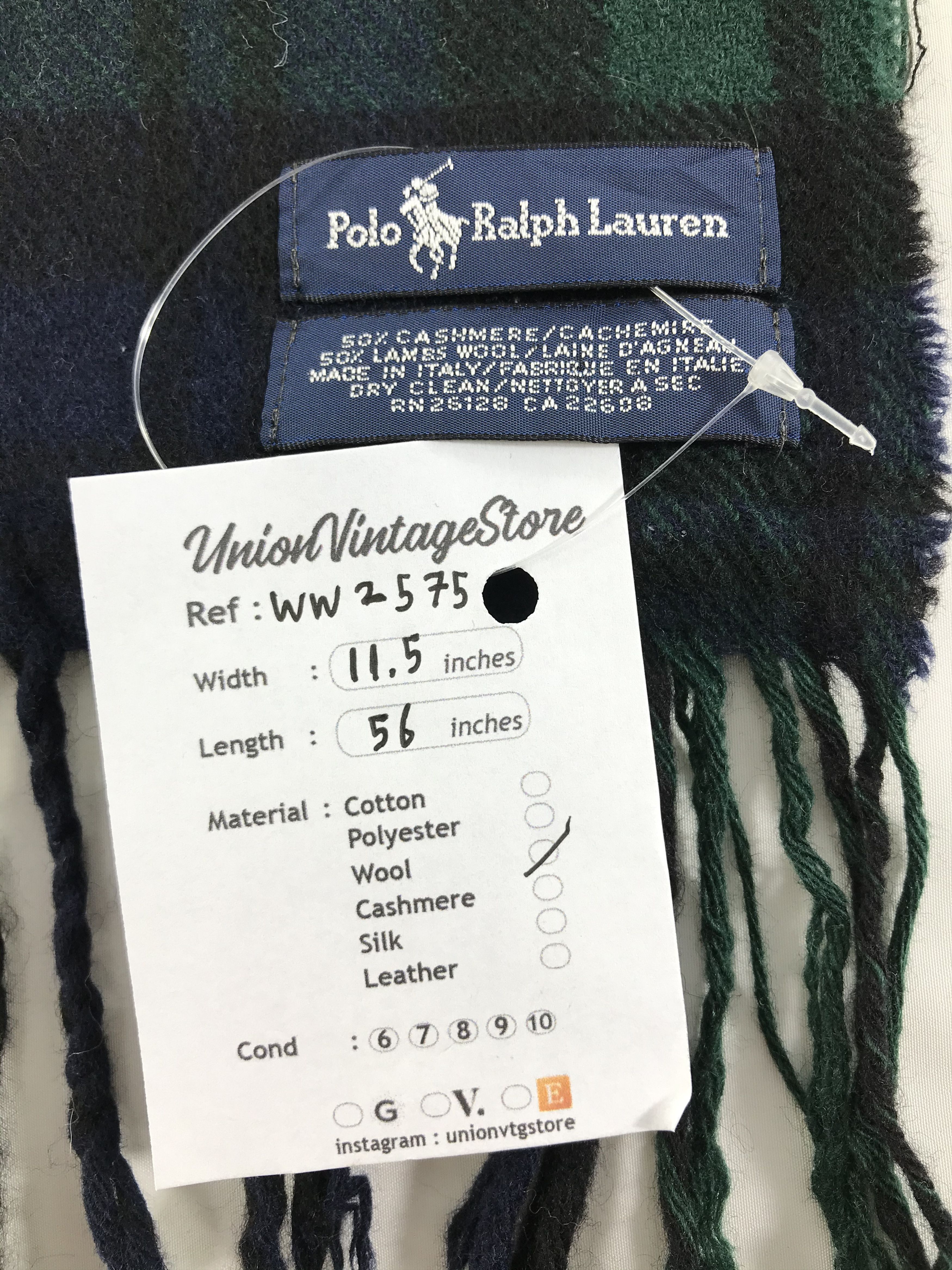 Polo Ralph Lauren Polo Ralph Lauren Scarf / Muffler / Neckwear - WW2575 Size ONE SIZE - 5 Thumbnail