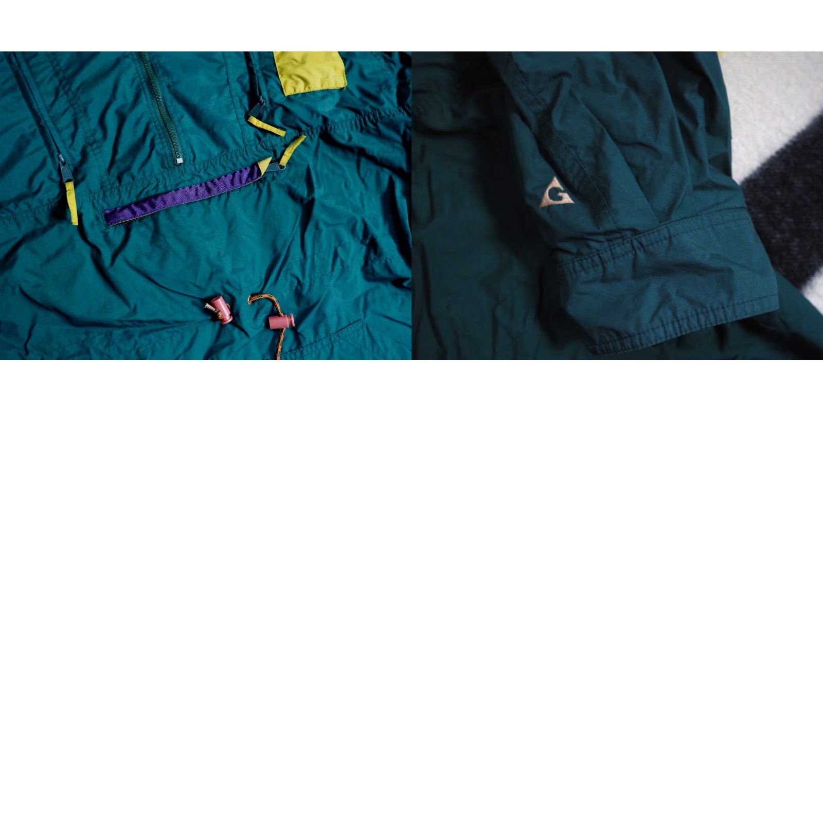 Vintage VINTAGE Gerry Anorak Windbreaker Outdoor Shell Jacket Mens L Green 80s Nylon Outdoor Mens L Green 1980s Size US L / EU 52-54 / 3 - 8 Thumbnail