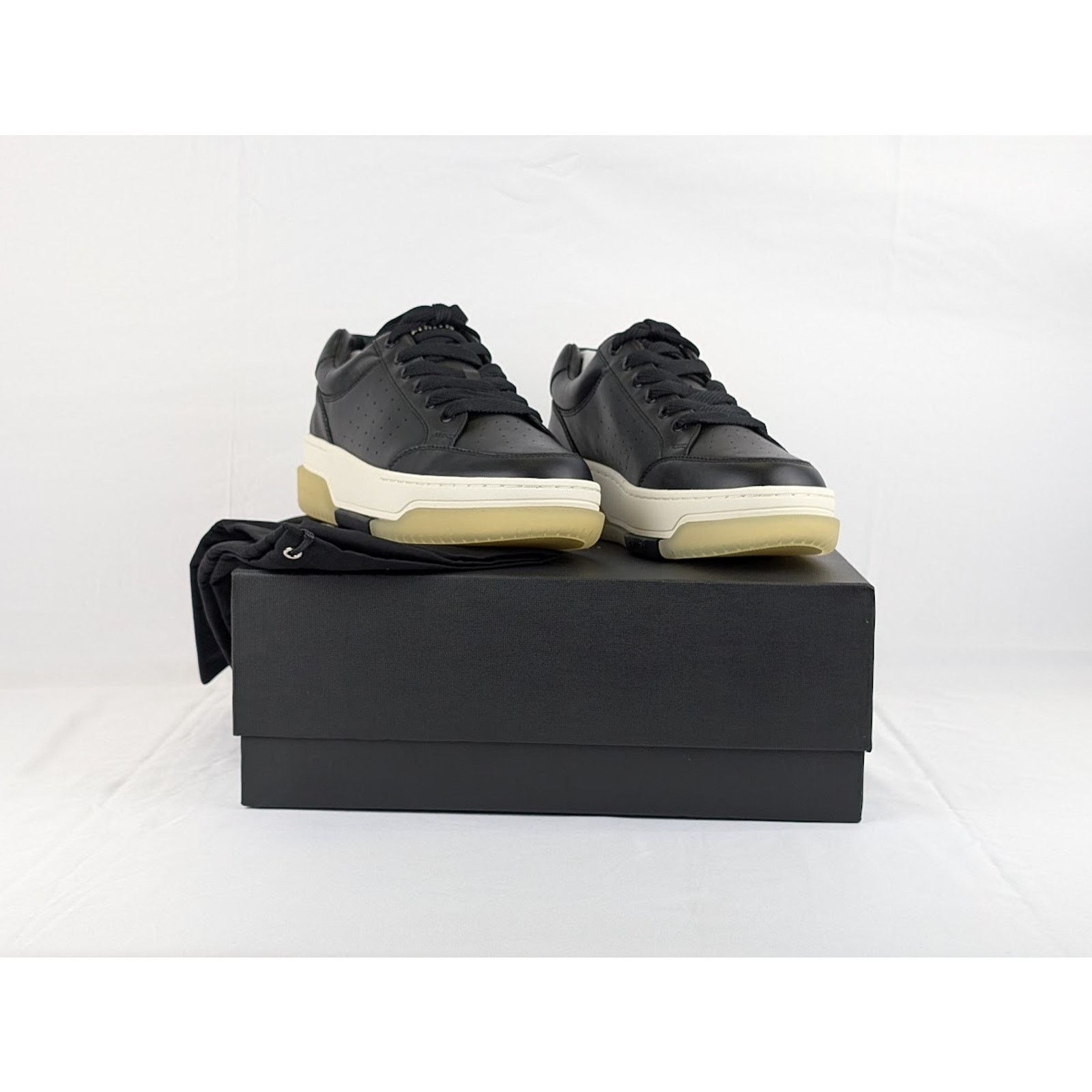 Amiri o1rshd1 Stadium Low Sneakers in Black Size US 12 / EU 45 - 10 Thumbnail