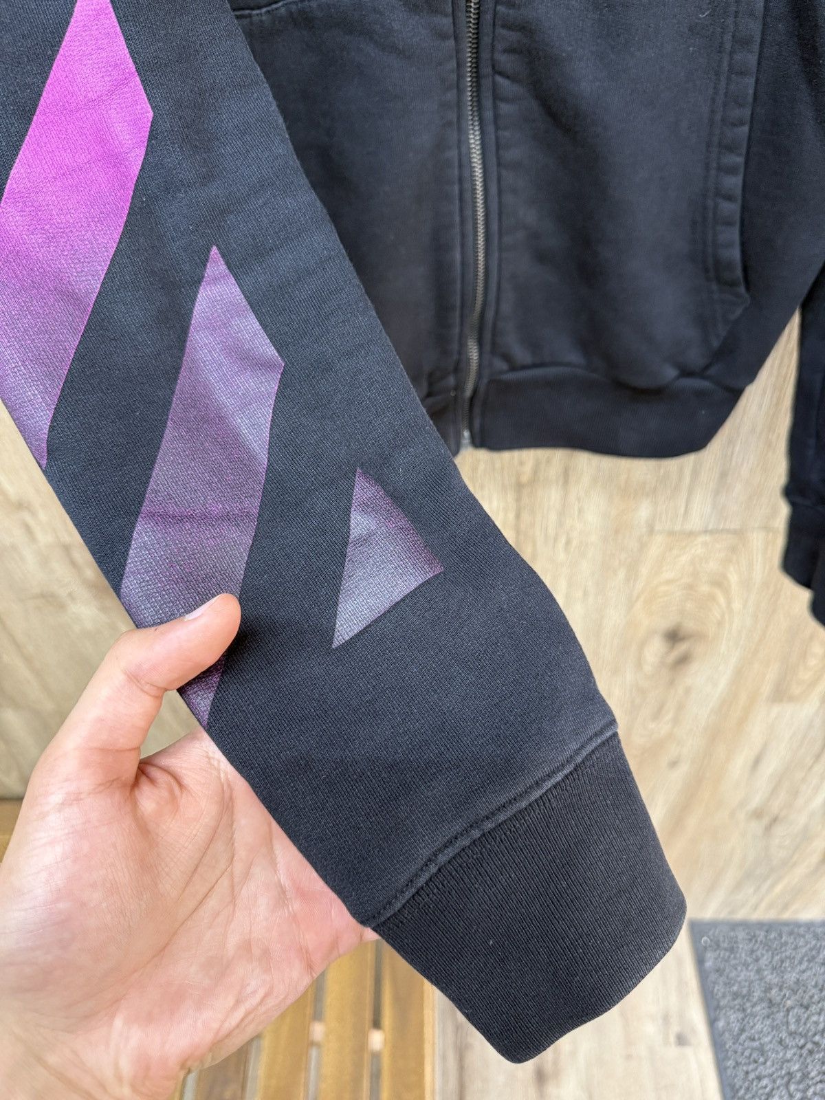 Off-White Off White Zip Up Hoodie Size US S / EU 44-46 / 1 - 4 Thumbnail