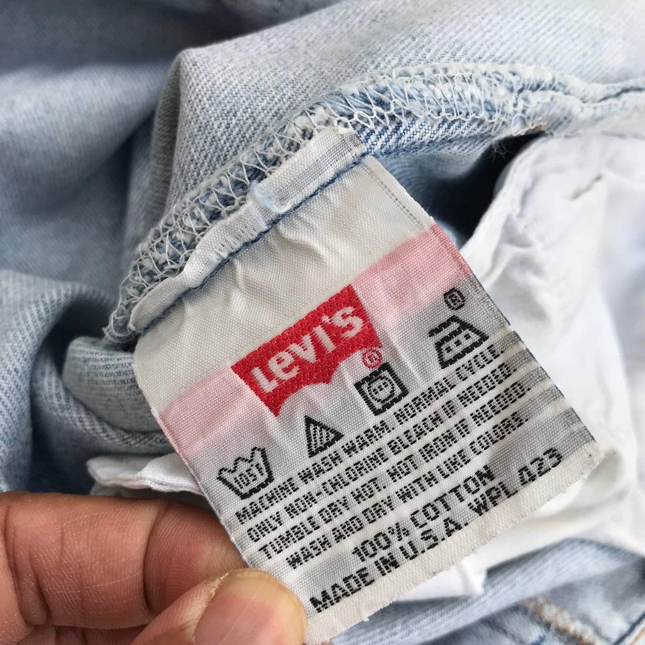 Levi's × Vintage VINTAGE LEVIS 501 USA STONEWASH DISTRESSED DENIM BJ07-12 Size US 33 - 4 Thumbnail