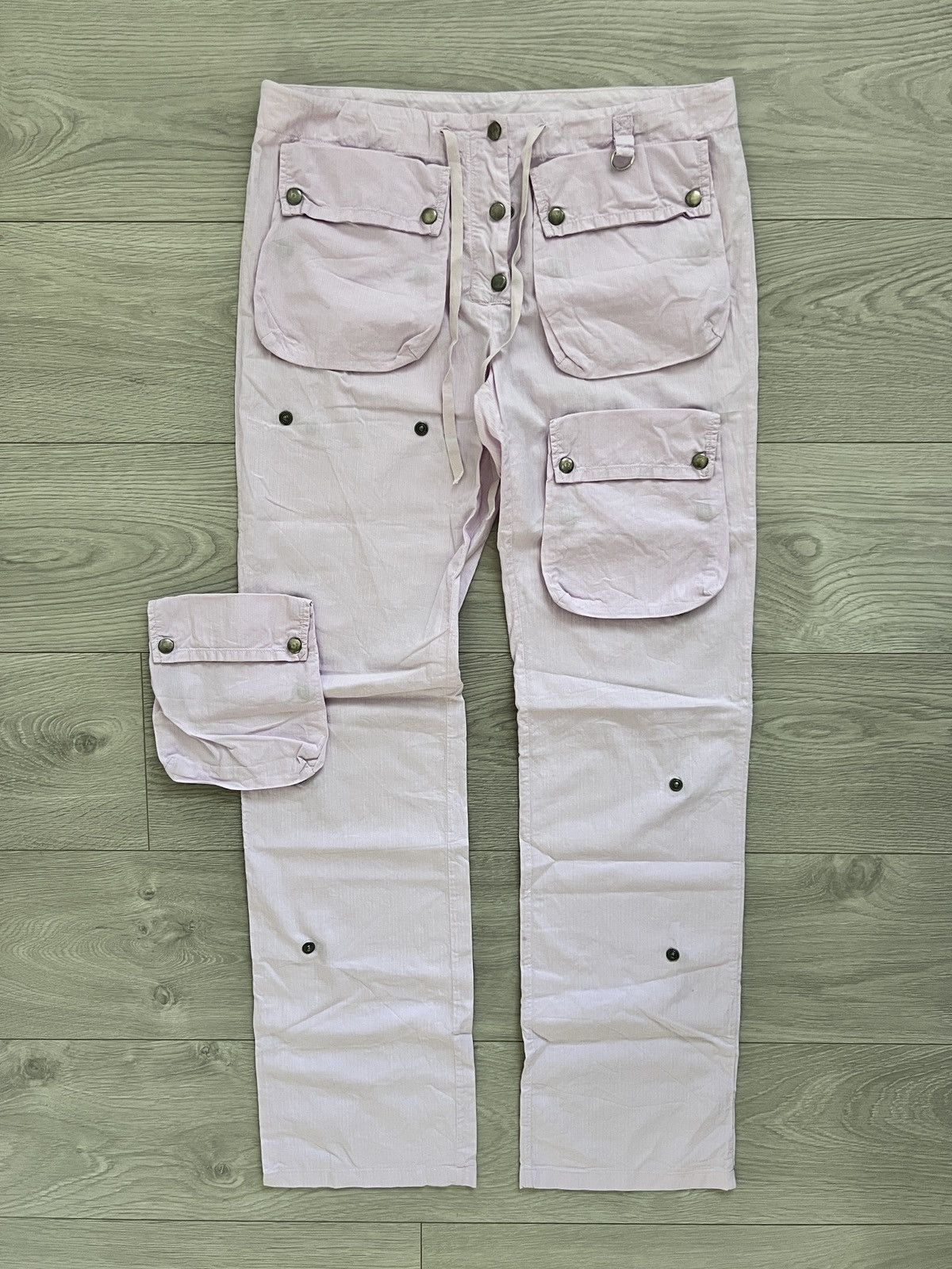 Maison Margiela Maison Martin Margiela SS2006 Adjustable Cargo Pocket Pants Size US 32 / EU 48 - 16 Thumbnail