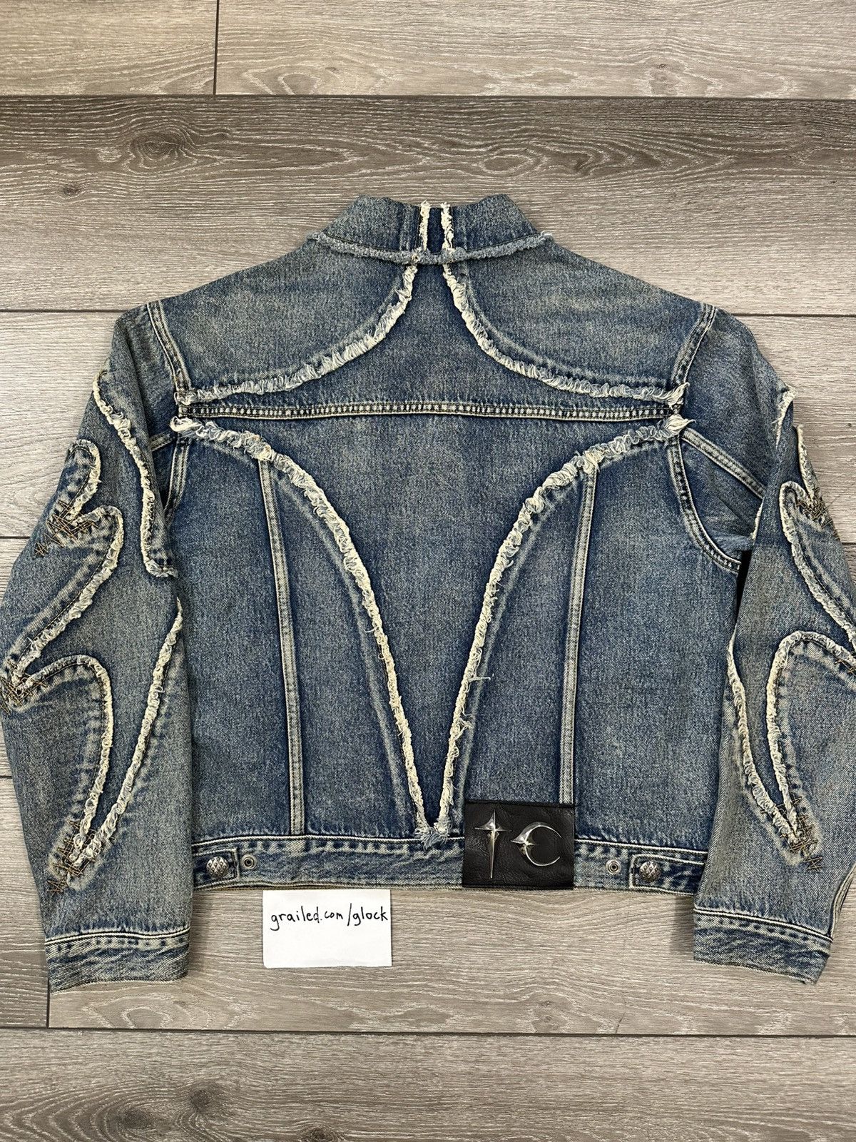 Thug Club Thug Club Tribal Denim Jacket Size Large 3 Size US L / EU 52-54 / 3 - 4 Thumbnail
