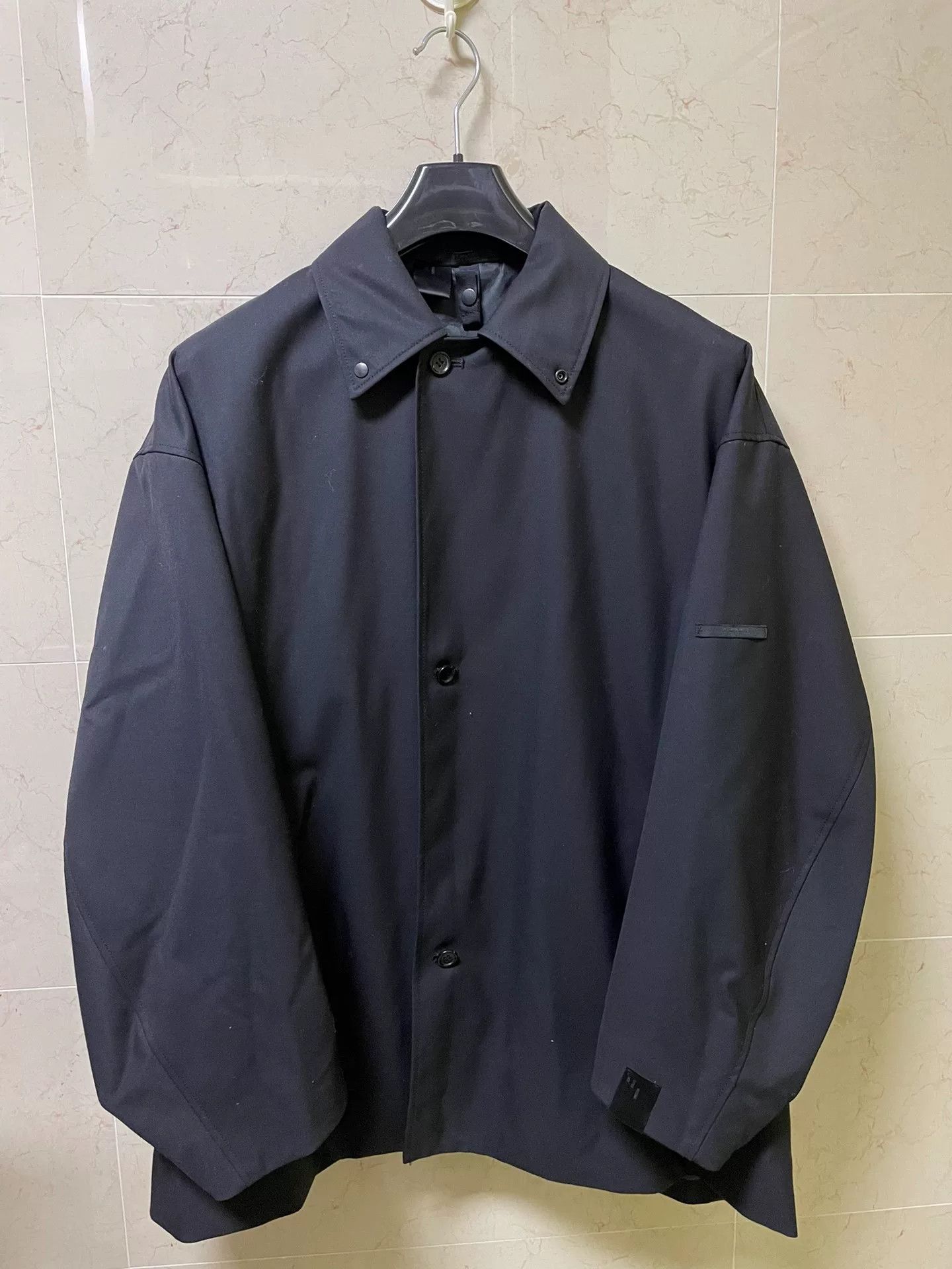 N.Hoolywood n.hoolywood balmacaan wool chesterfield coat Size US M / EU 48-50 / 2 - 1 Thumbnail