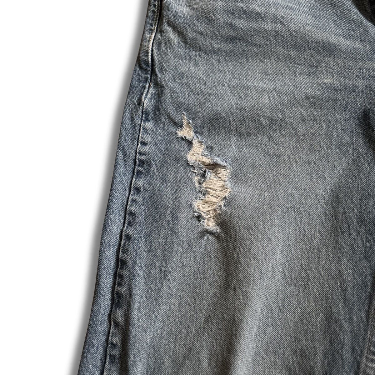 Levi's Levis 569 Jeans Mens 32x32 Blue Straight Distressed Denim Size US 32 / EU 48 - 5 Thumbnail