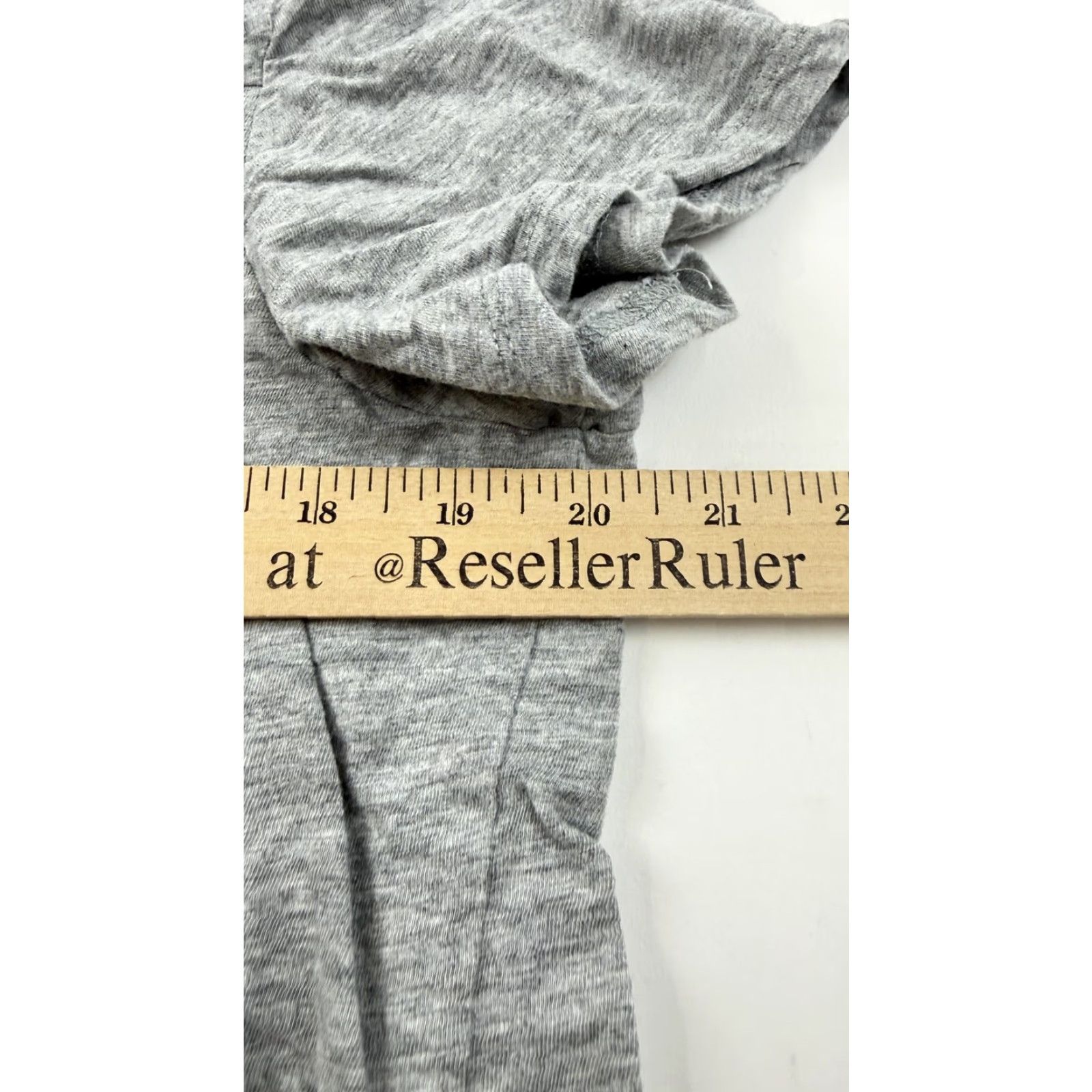 Soft Surroundings Soft Surroundings Shirt Womens 1X Gray Cotton Top Asymmetrical Layered Hem Size XL / US 12-14 / IT 48-50 - 7 Thumbnail