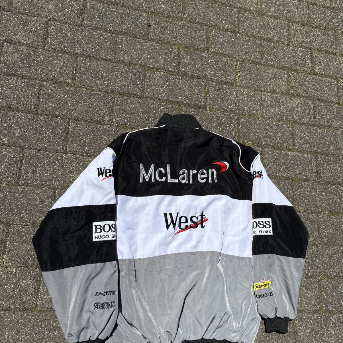 Vintage Vintage Racing Jacket Mercedes Mclaren Warsteiner Size US S / EU 44-46 / 1 - 6 Thumbnail