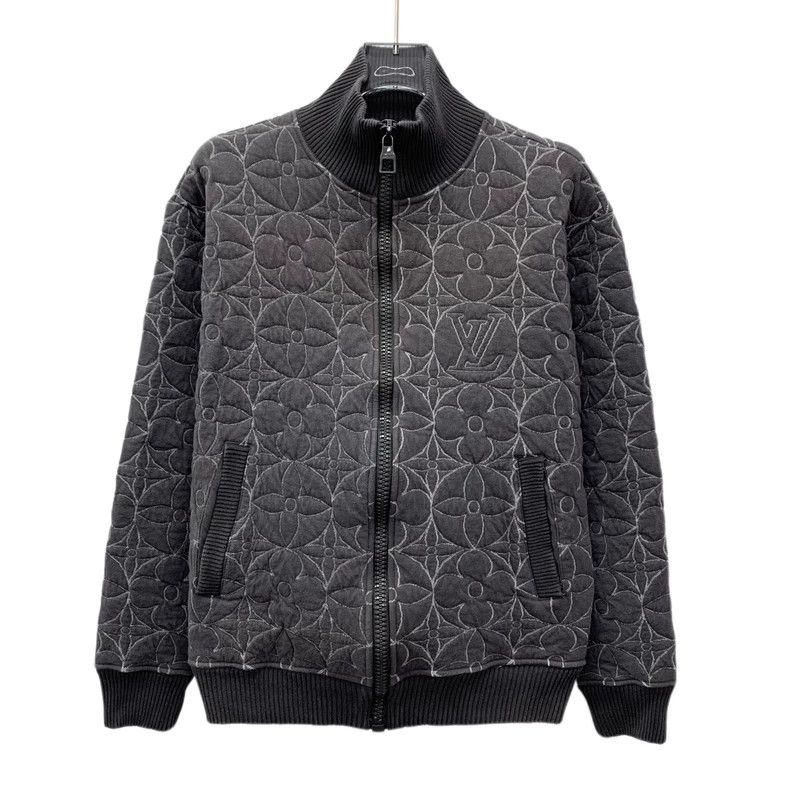 Louis Vuitton Louis Vuitton Dark grey logo presbyopic embroidered cotton Size US S / EU 44-46 / 1 - 1 Thumbnail