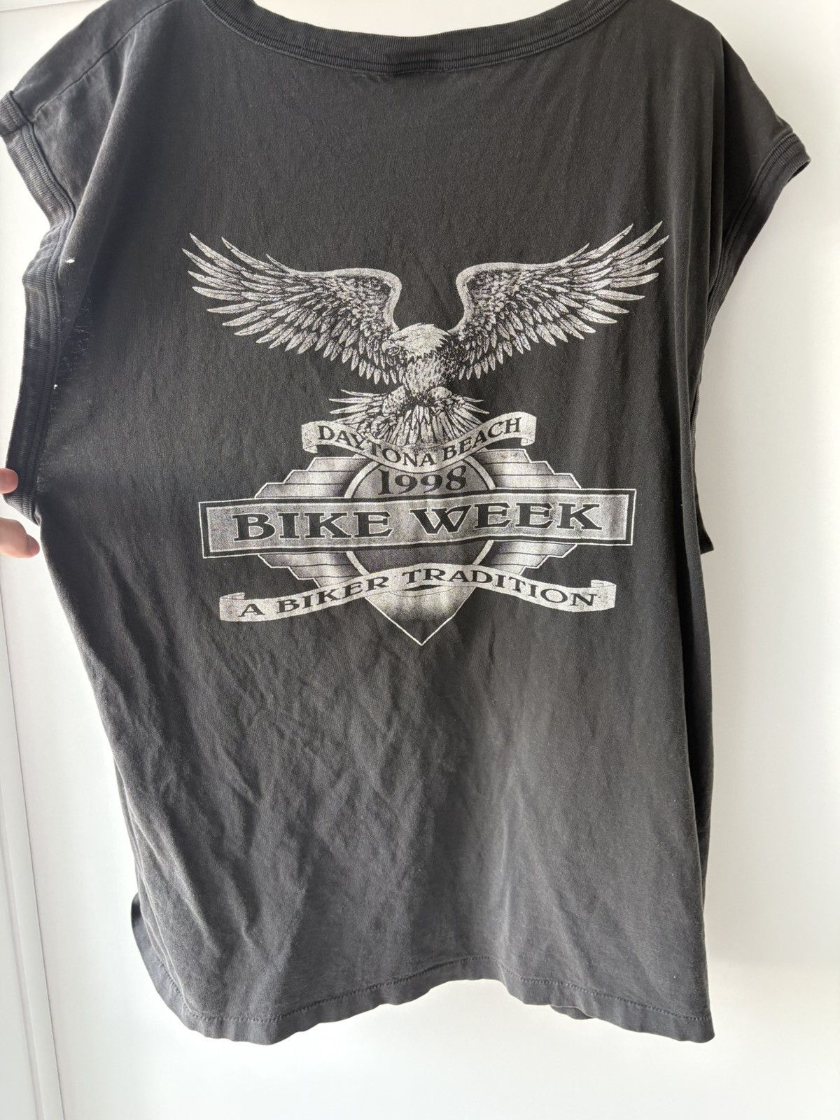Vintage 1998 Bike Week Cutoff Tee West Coast Choppers Size US XXL / EU 58 / 5 - 5 Thumbnail