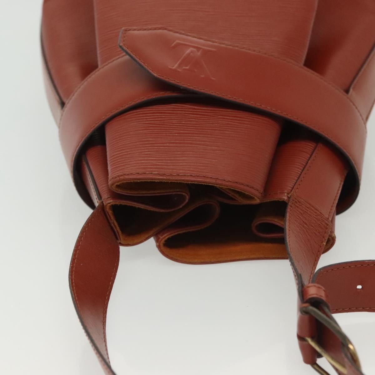 Louis Vuitton LOUIS VUITTON Epi Sac Depaule GM Shoulder Bag Brown M80193 Size ONE SIZE - 7 Thumbnail
