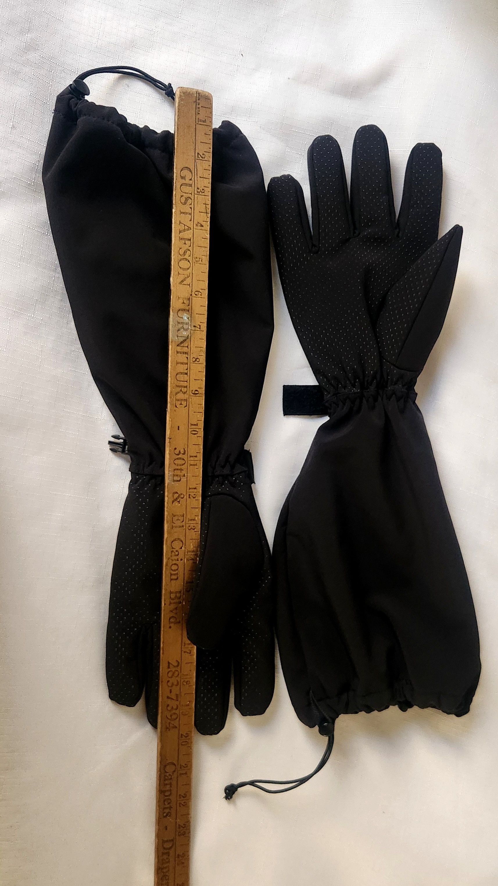 Other Striker ice si deep reach snow gloves sz XL Black 3M Thinsul Size ONE SIZE - 12 Thumbnail