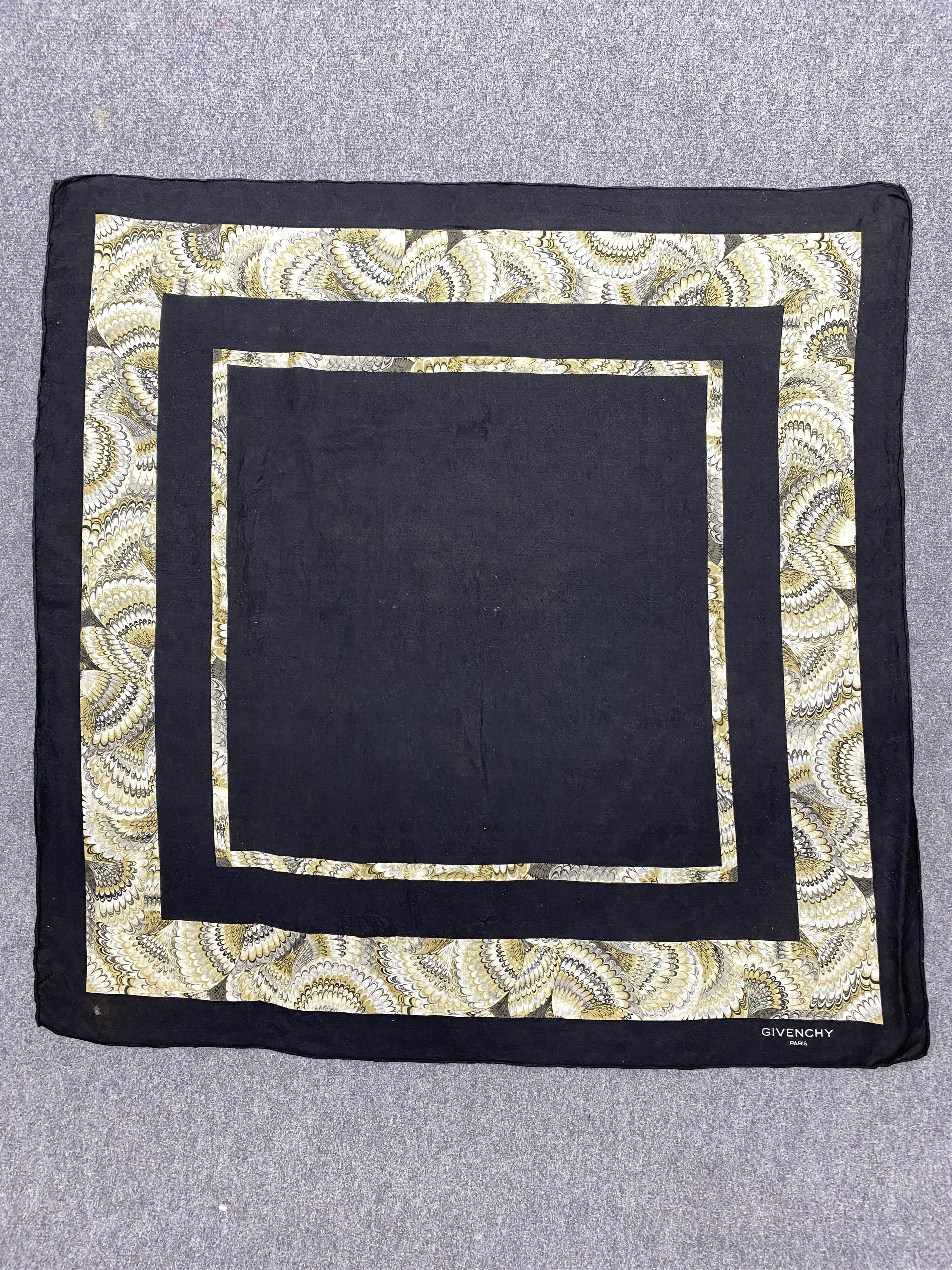 Givenchy Vintage Givenchy Silk Scarf / Silk Shawl SN0247 Size ONE SIZE - 2 Thumbnail