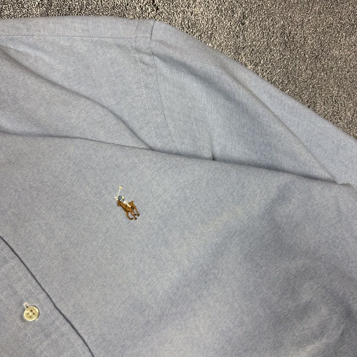 Polo Ralph Lauren Polo Ralph Lauren Mens Shirt Blue Slim Fit Size L Size US L / EU 52-54 / 3 - 6 Thumbnail