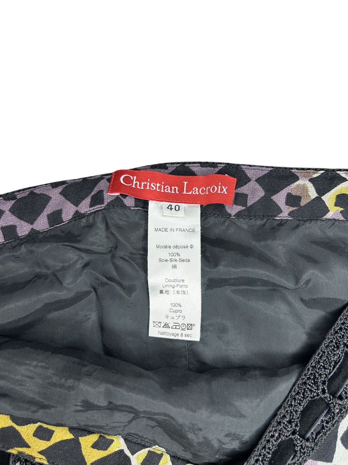 Christian Lacroix Printed Silk Ensemble Size M / US 6-8 / IT 42-44 - 12 Thumbnail