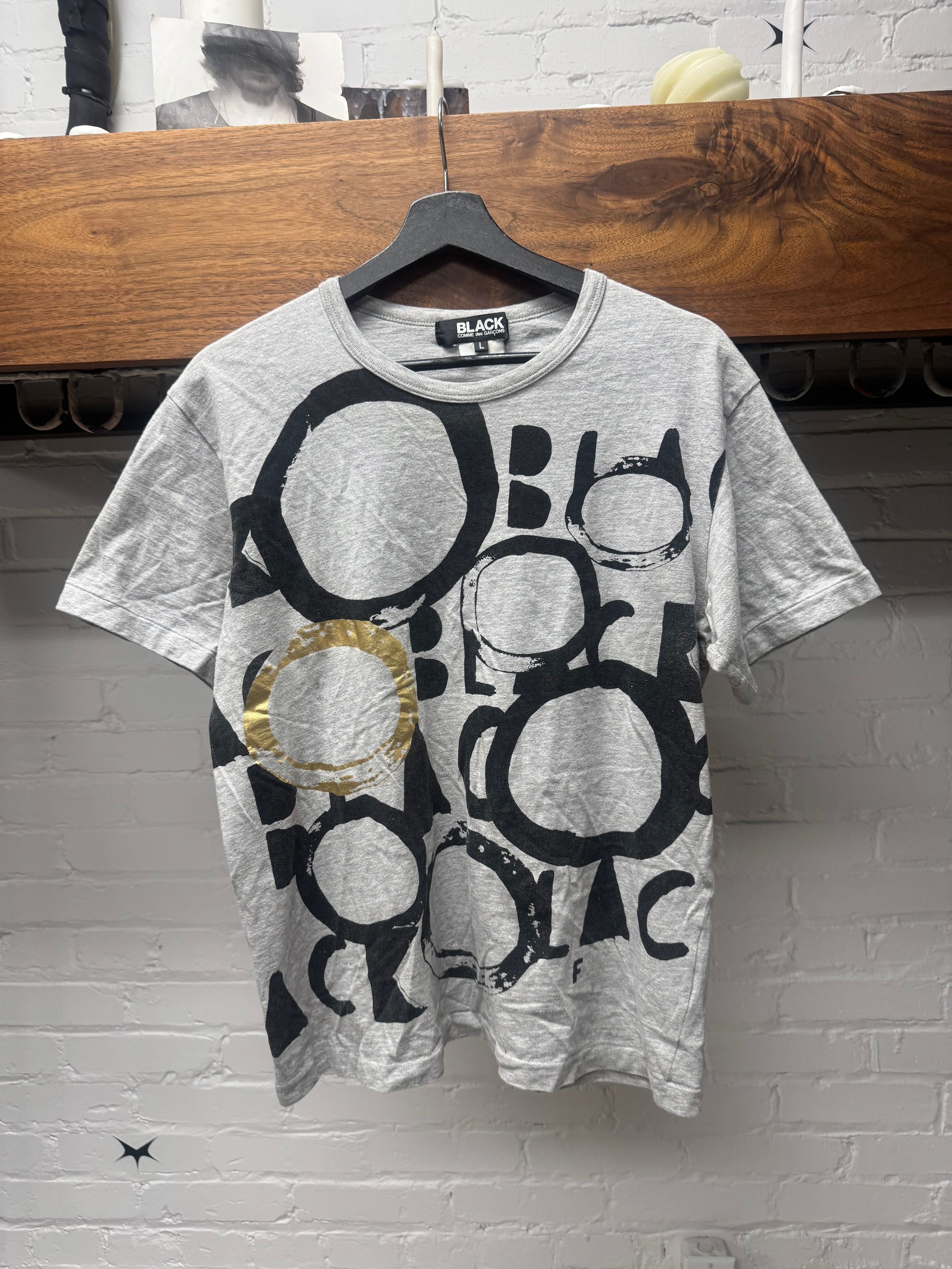 2018 Comme Des Garçons ‘Black’ Graphic T-Shirt
