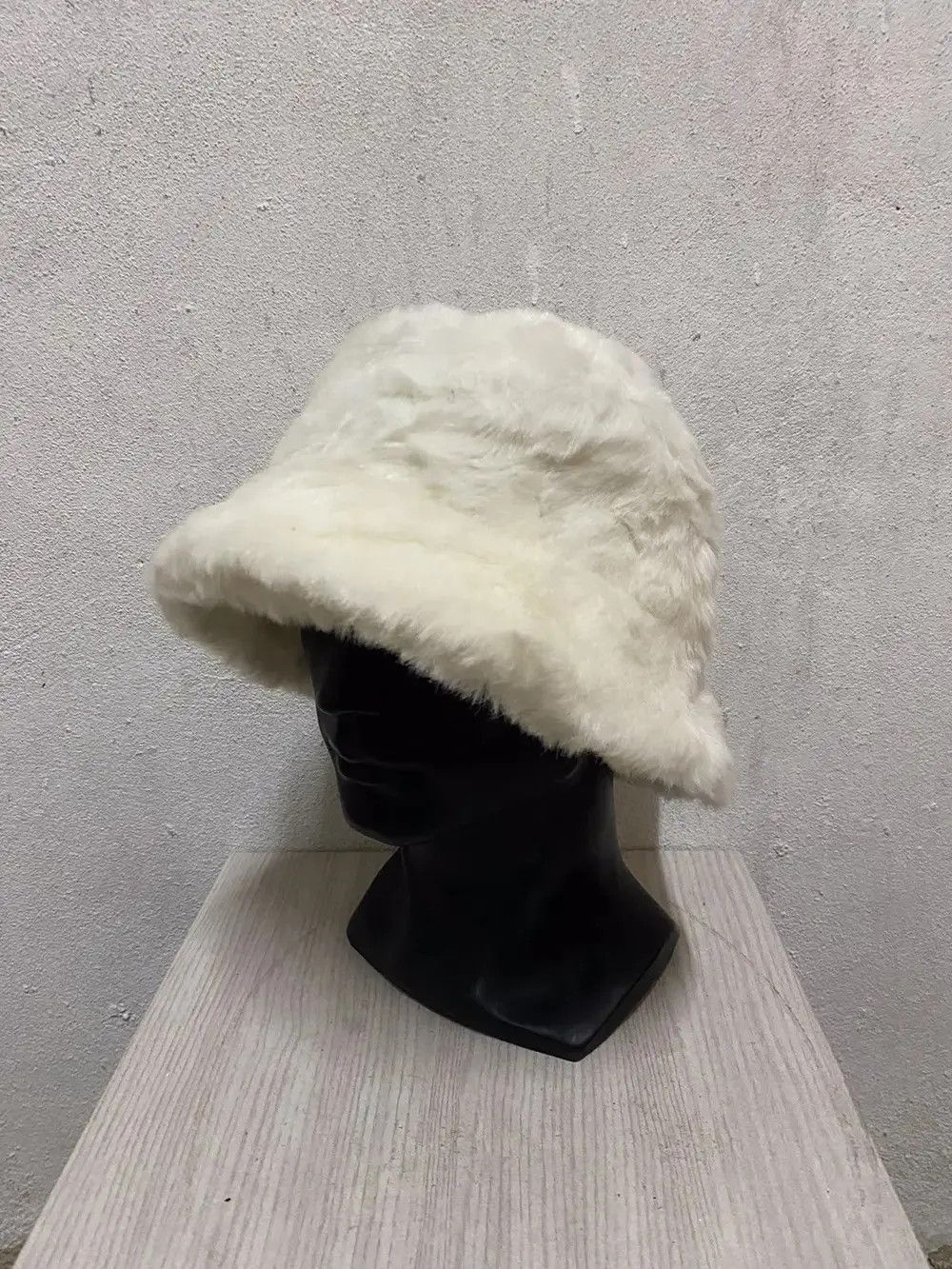 Vintage Fur Fleece Japanese Brand Bucket Hat Size ONE SIZE - 3 Thumbnail