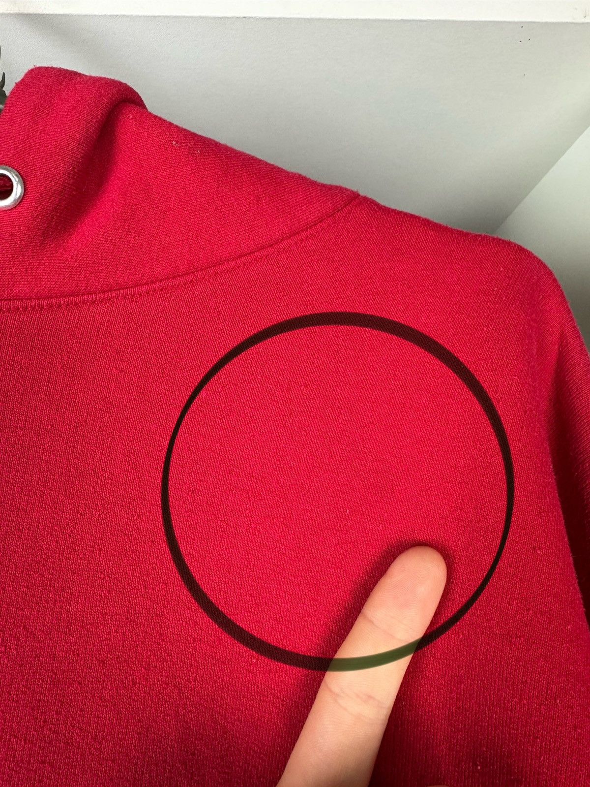 Hanes Hanes Red Blank Hoodie Size US XL / EU 56 / 4 - 4 Thumbnail