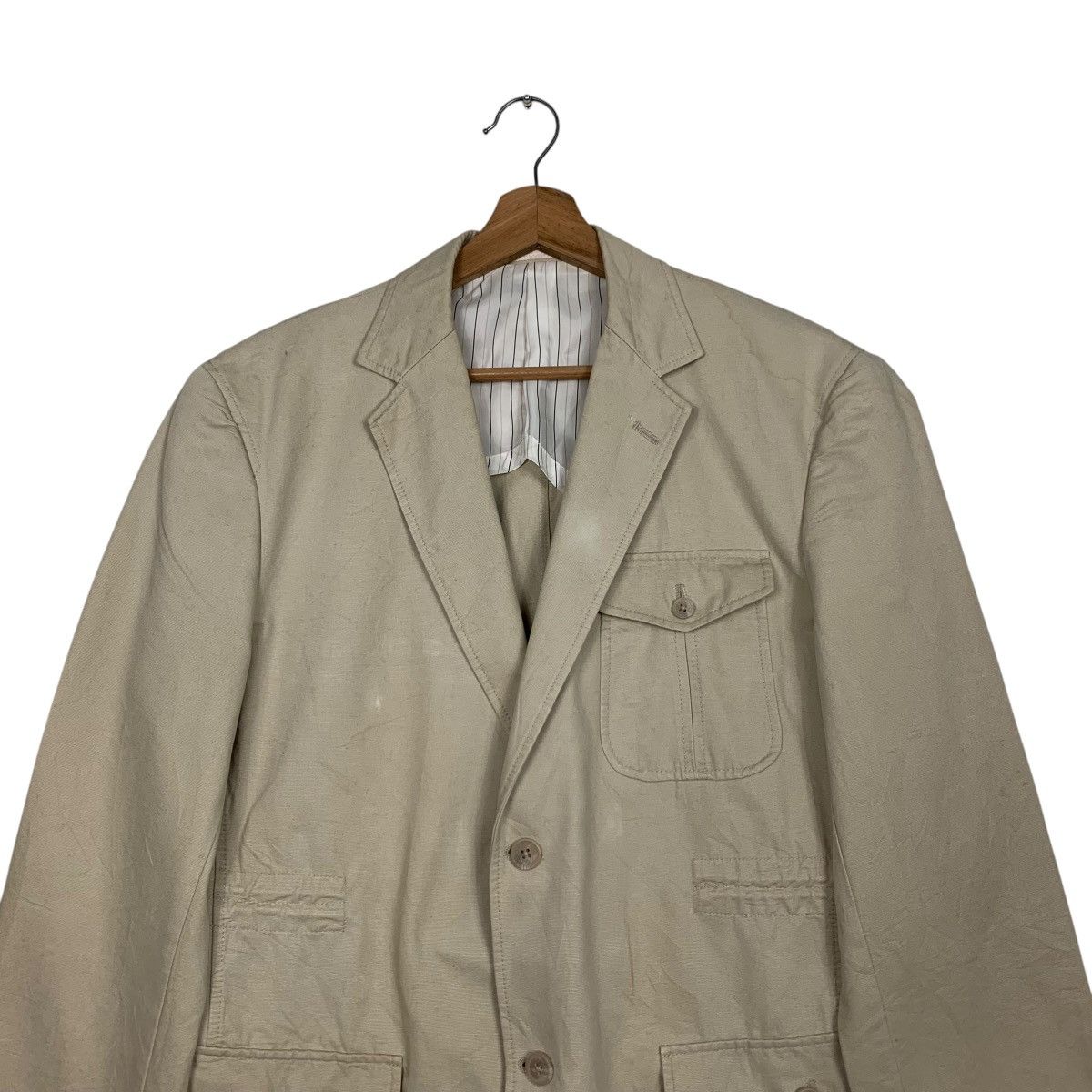 Gianni Valentino Vintage GIANNI VALENTINO Casual Jacket #2679-C120 Size US M / EU 48-50 / 2 - 2 Thumbnail